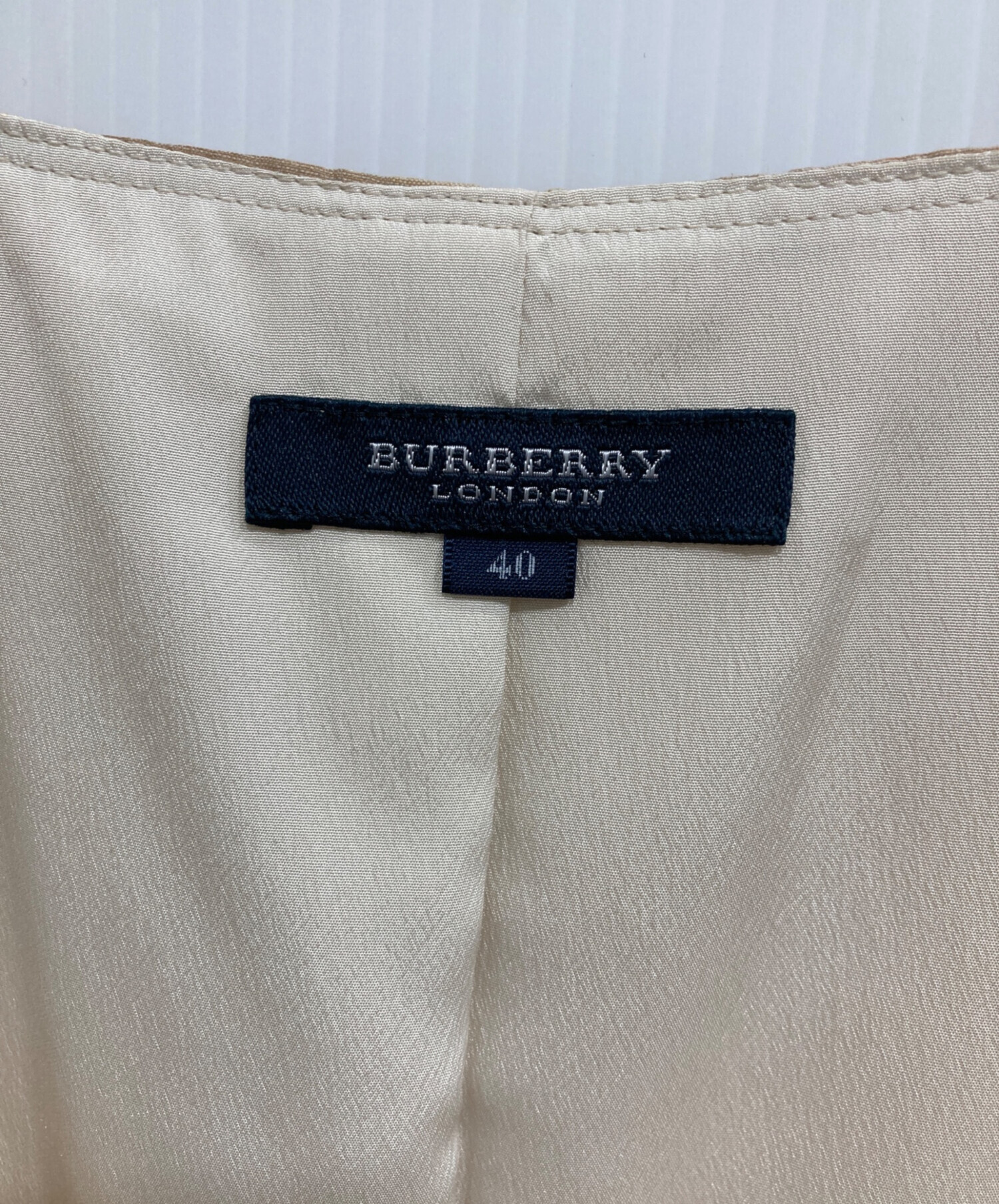 中古・古着通販】BURBERRY (バーバリー) ノースリーブワンピース