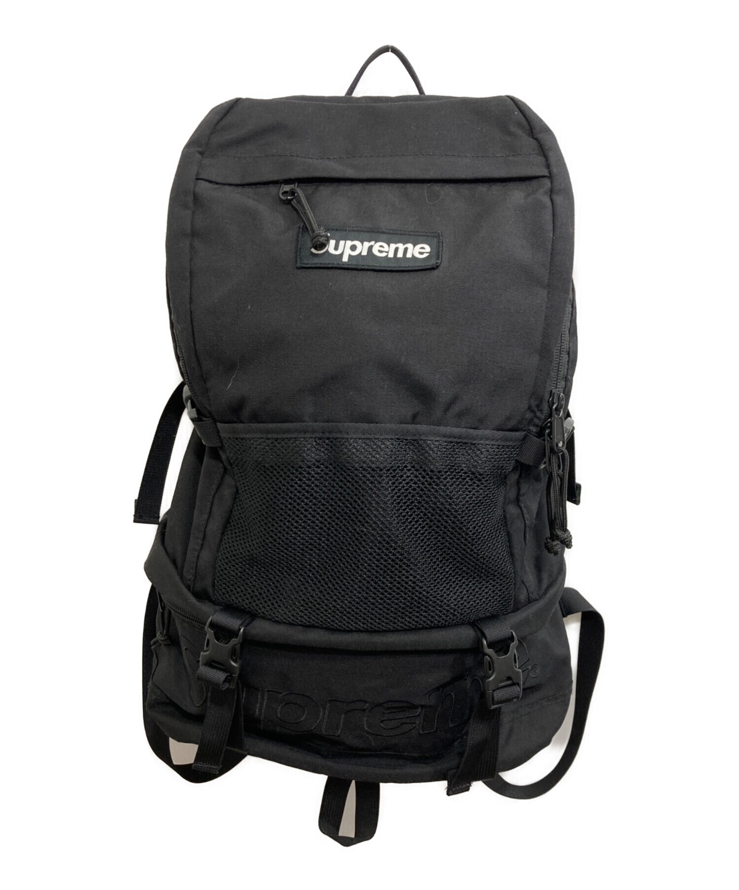 シュプリーム バックパック 黒 リュック ブラック supreme 2017ss 完売