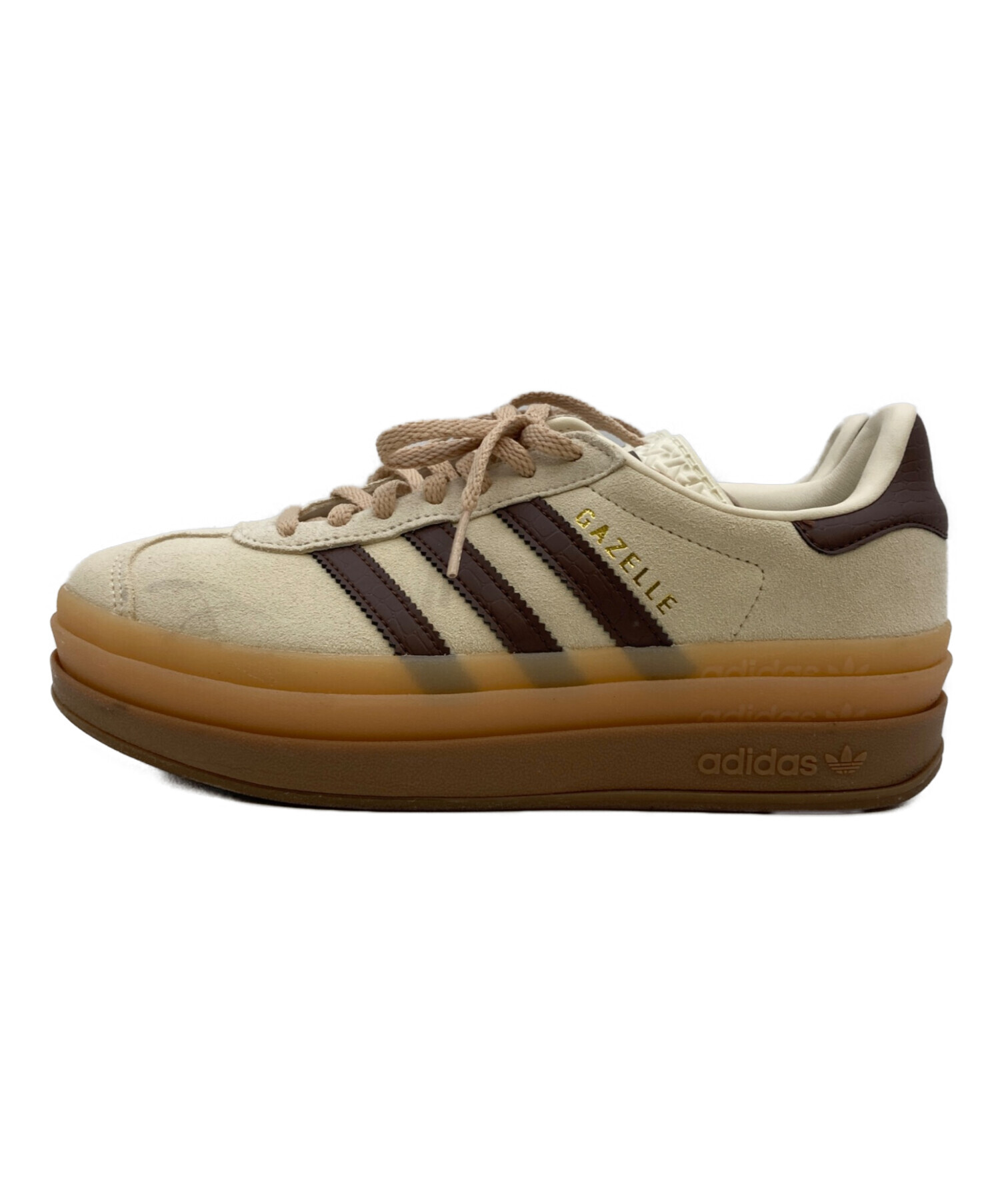 未使用☆23.5㎝☆GAZELLE☆アディダス 中古・古着通販】adidas (アディダス) GAZELLE BOLD W/ローカット