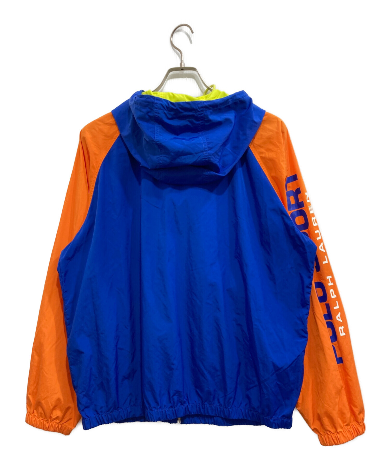 POLOSPORTS ナイロンジャケット ダブルジップ テック オレンジ 古着 中古・古着通販】POLO SPORT (ポロスポーツ) ナイロンジャケット