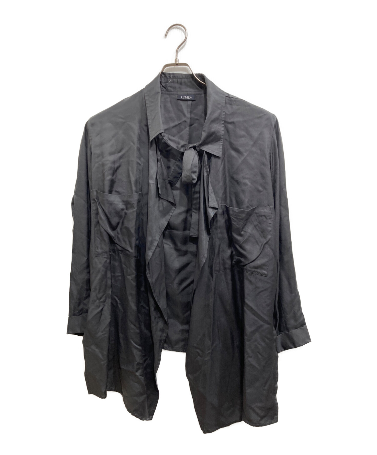 中古・古着通販】LIMI feu (リミフゥ) ウールキュプラロングシャツ 