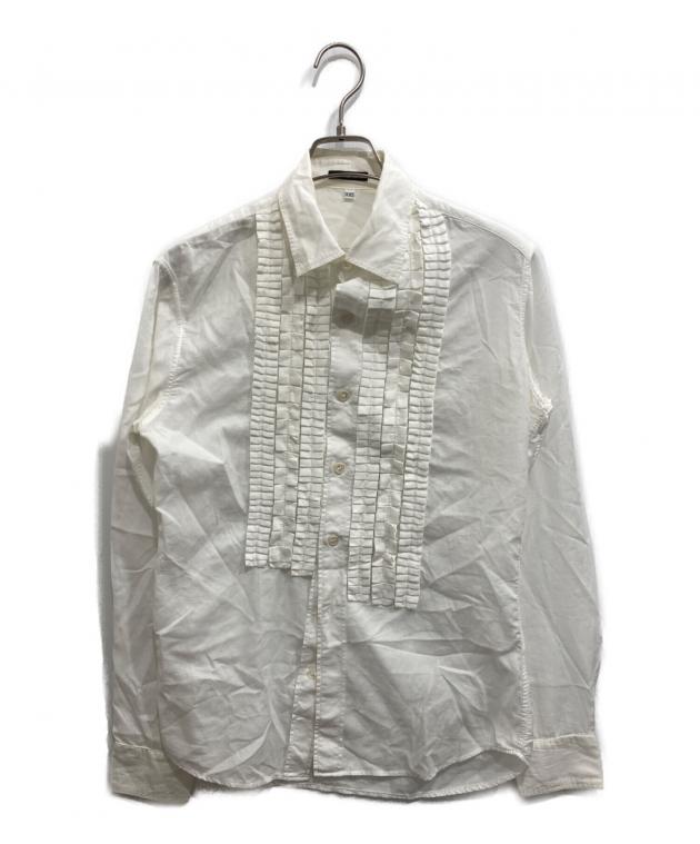 ANN DEMEULEMEESTER ボウタイ付シャツXXS 2000年代後半 ANN DEMEULEMEESTER ボウタイ付シャツXXS 2000年代後半 ANN