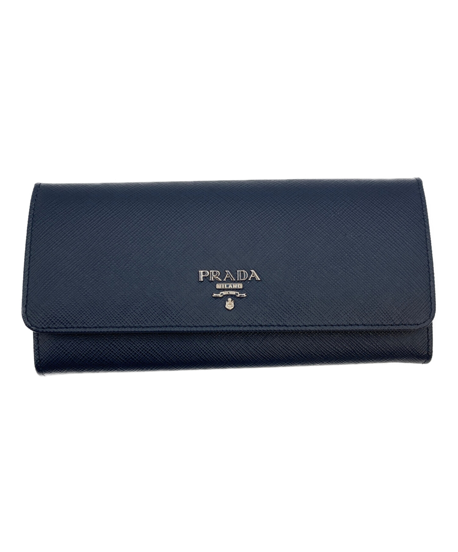 中古・古着通販】PRADA (プラダ) サフィアーノ フラップ長財布