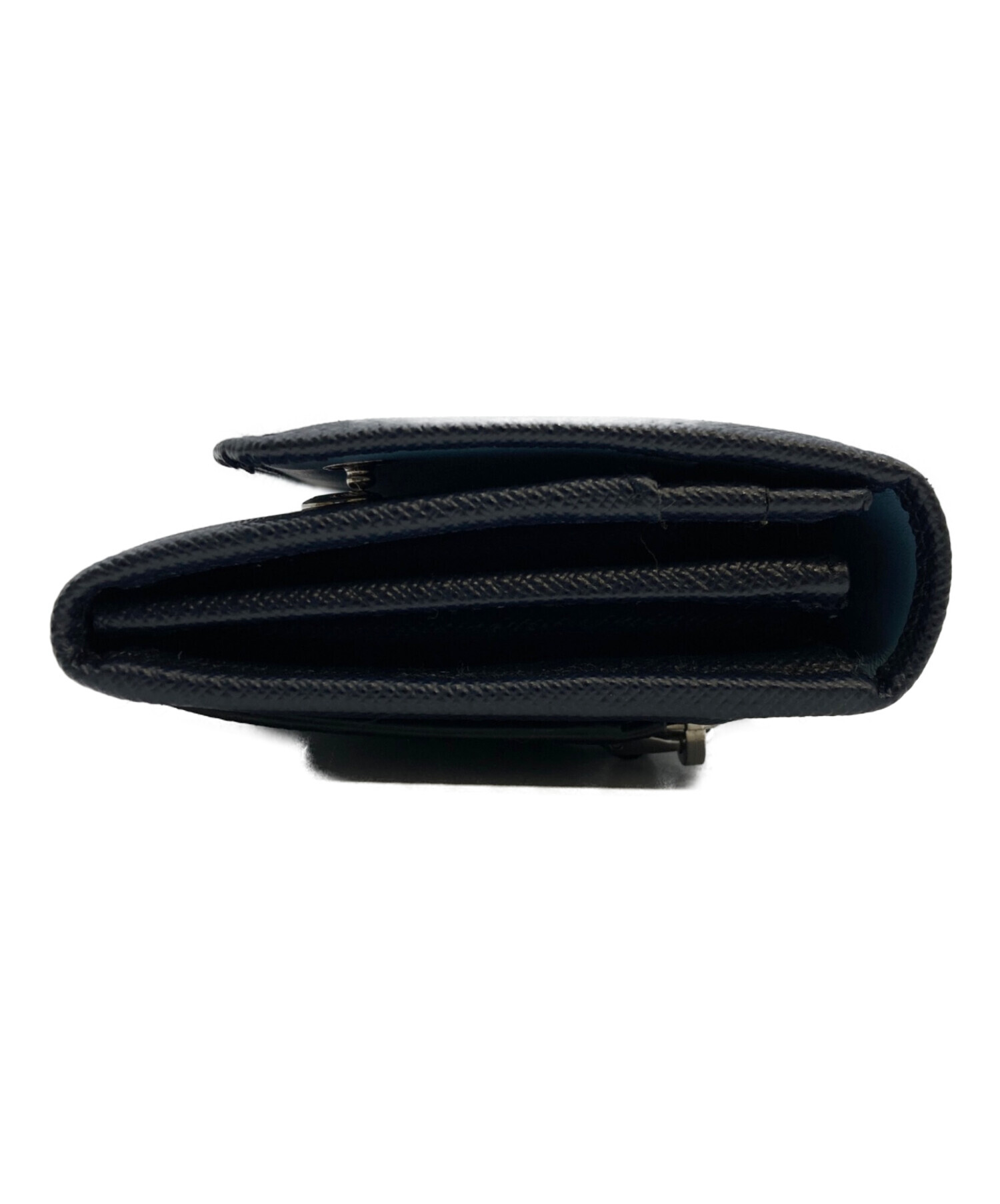 中古・古着通販】PRADA (プラダ) サフィアーノ フラップ長財布