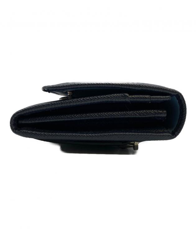 中古・古着通販】PRADA (プラダ) サフィアーノ フラップ長財布