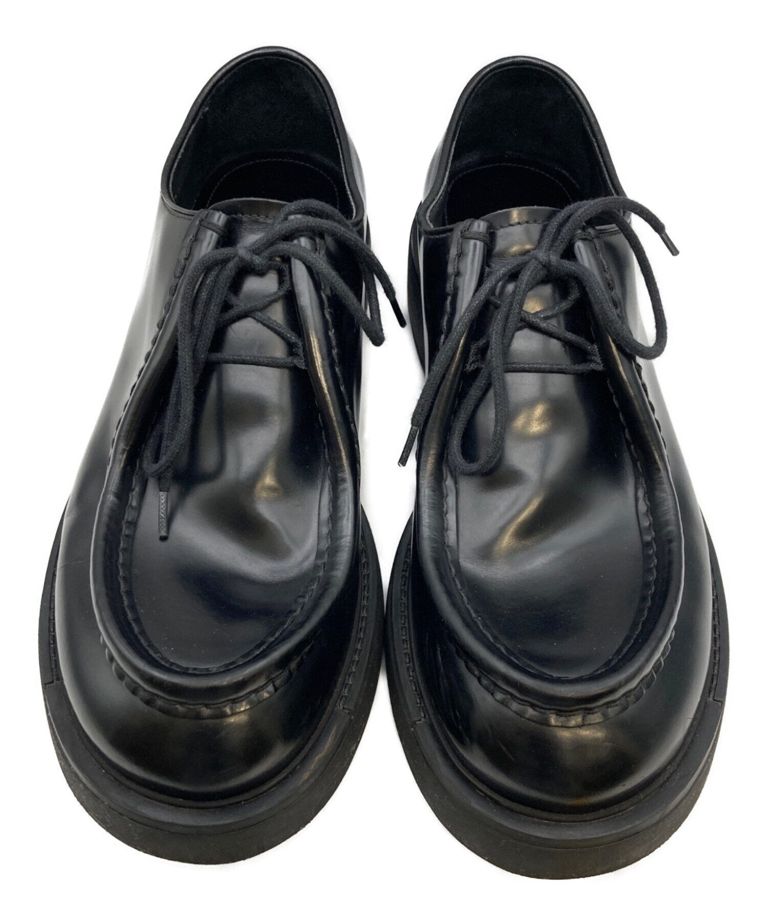 PRADA プラダ　革靴　ダイアパソン　5.5　2EG419 中古・古着通販】PRADA (プラダ) ダイアパソン オペークブラッシュド