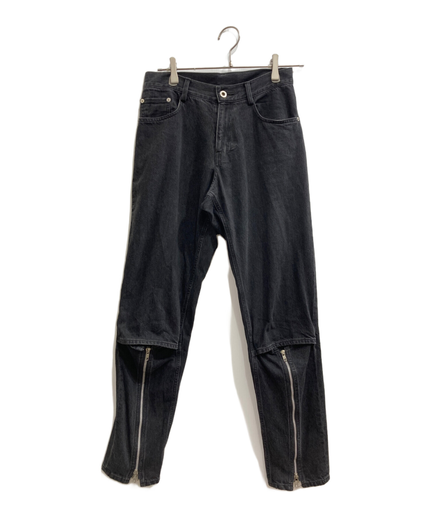 中古・古着通販】LIMI feu (リミフゥ) ジップデザイン デニムパンツ