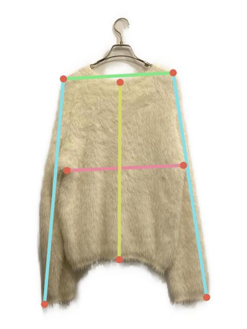 中古・古着通販】toteme (トーテム) BOXY ALPACA KNIT ホワイト サイズ
