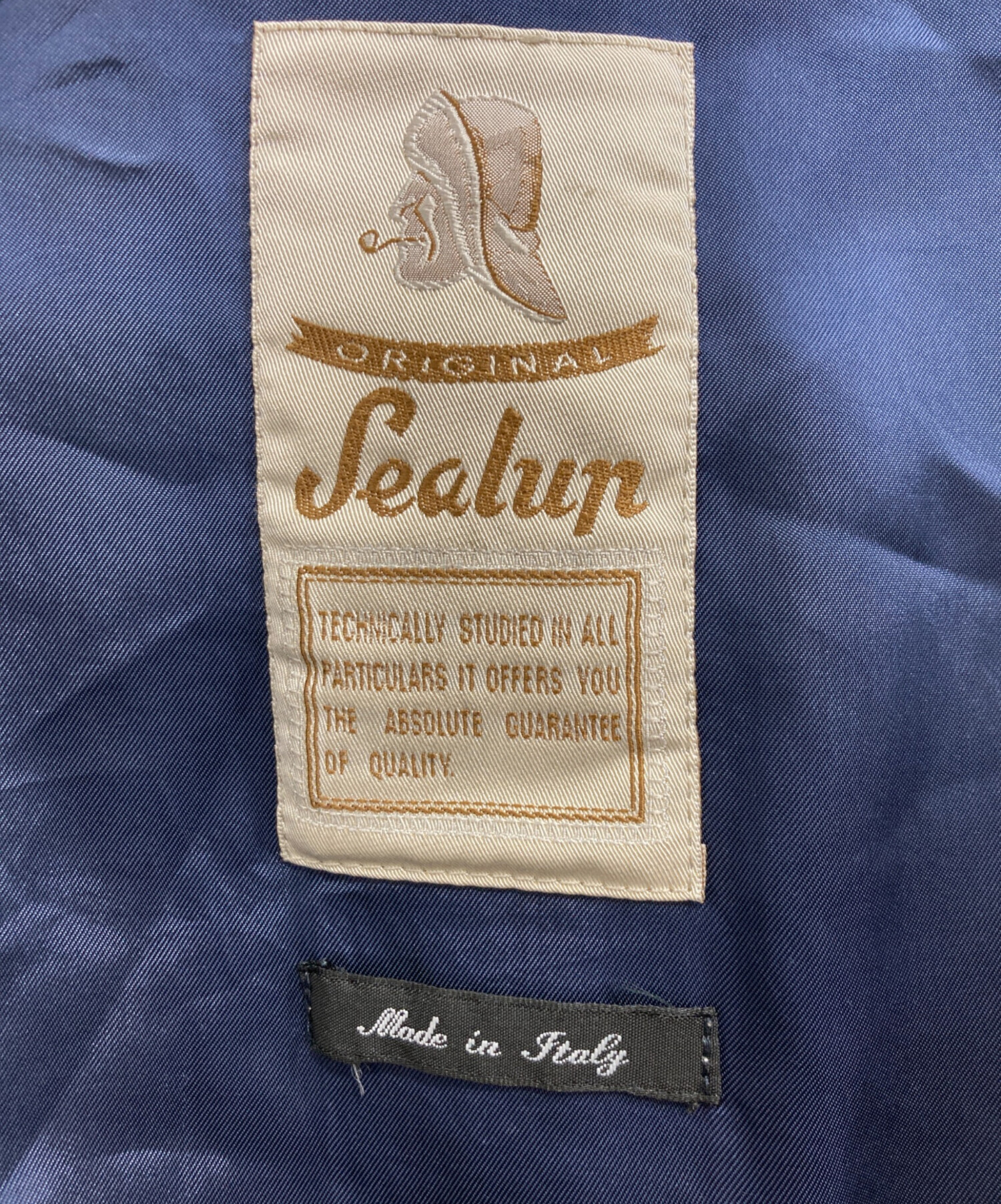 中古・古着通販】Sealup (シーラップ) ブルゾン ネイビー サイズ:48
