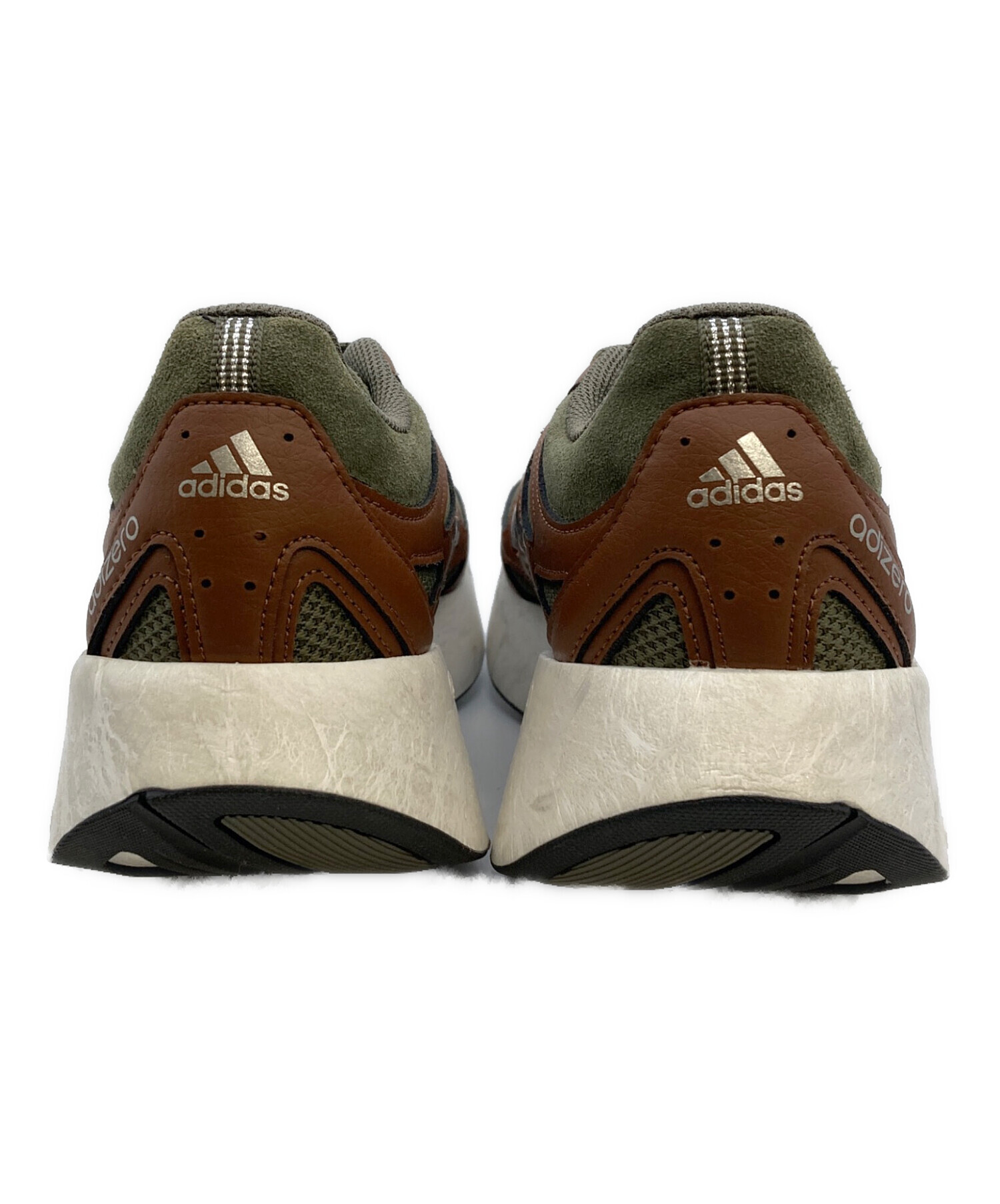  アディゼロ アルク　スニーカー ブラウン/グリーン 中古・古着通販】adidas (アディダス) アディゼロ アルク/ Adizero