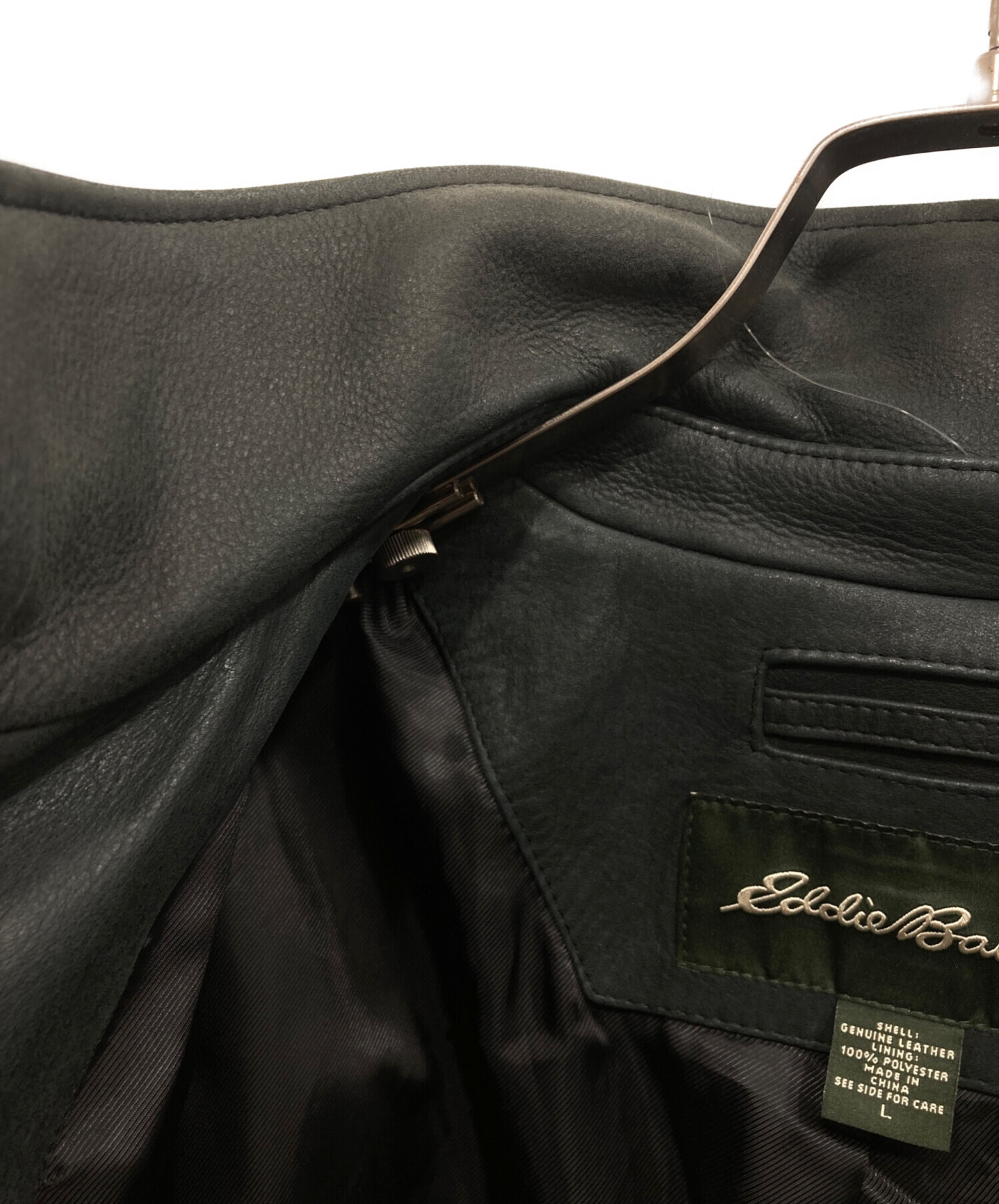 中古・古着通販】Eddie Bauer (エディーバウアー) レザージャケット