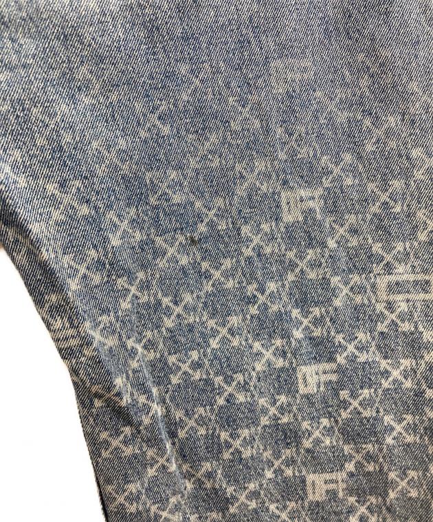 中古・古着通販】OFFWHITE (オフホワイト) モノグラムデニムパンツ
