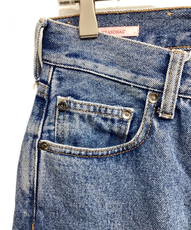 中古・古着通販】OFFWHITE (オフホワイト) モノグラムデニムパンツ