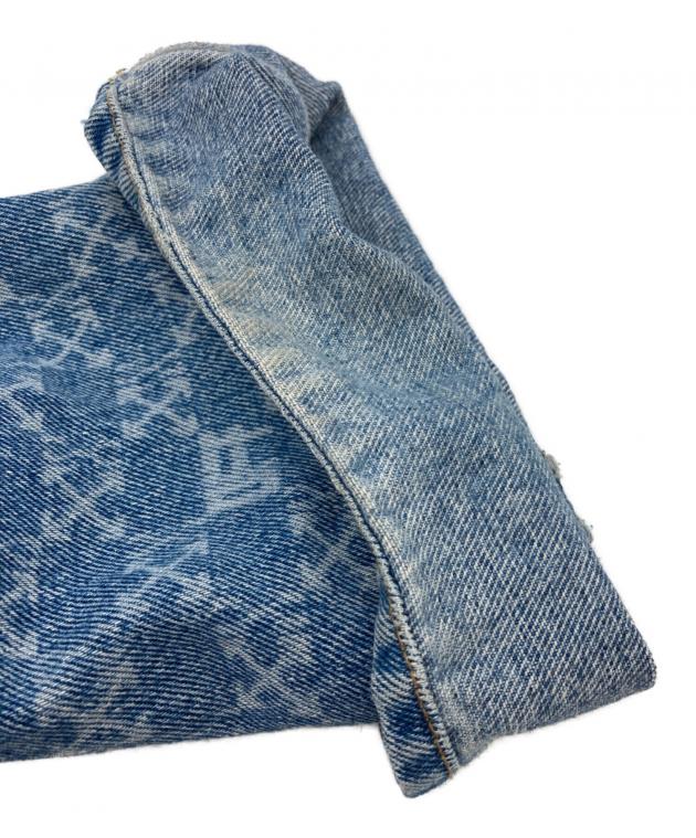 中古・古着通販】OFFWHITE (オフホワイト) モノグラムデニムパンツ