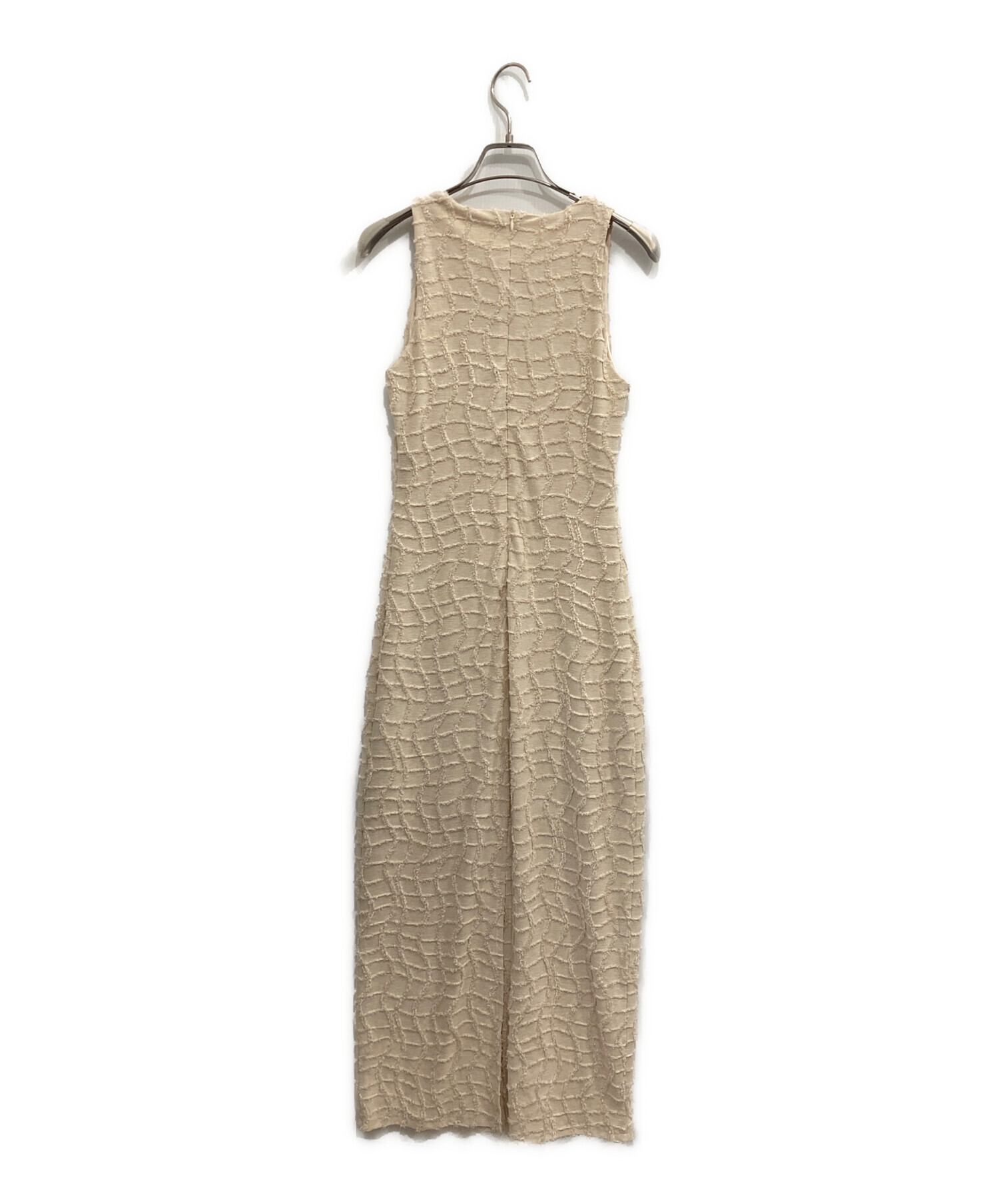 maison celon wavy tile pattern ワンピース 中古・古着通販】maison celon (メゾンセロン) ノースリーブワンピース