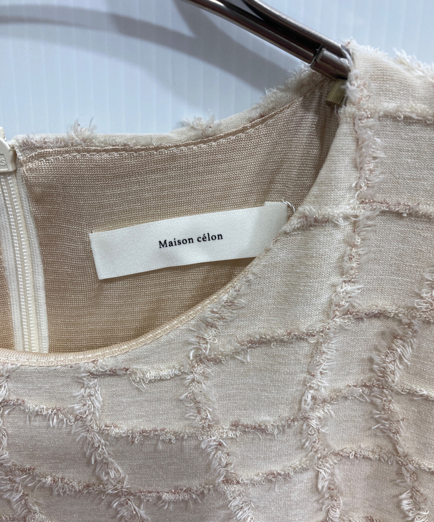 中古・古着通販】maison celon (メゾンセロン) ノースリーブワンピース
