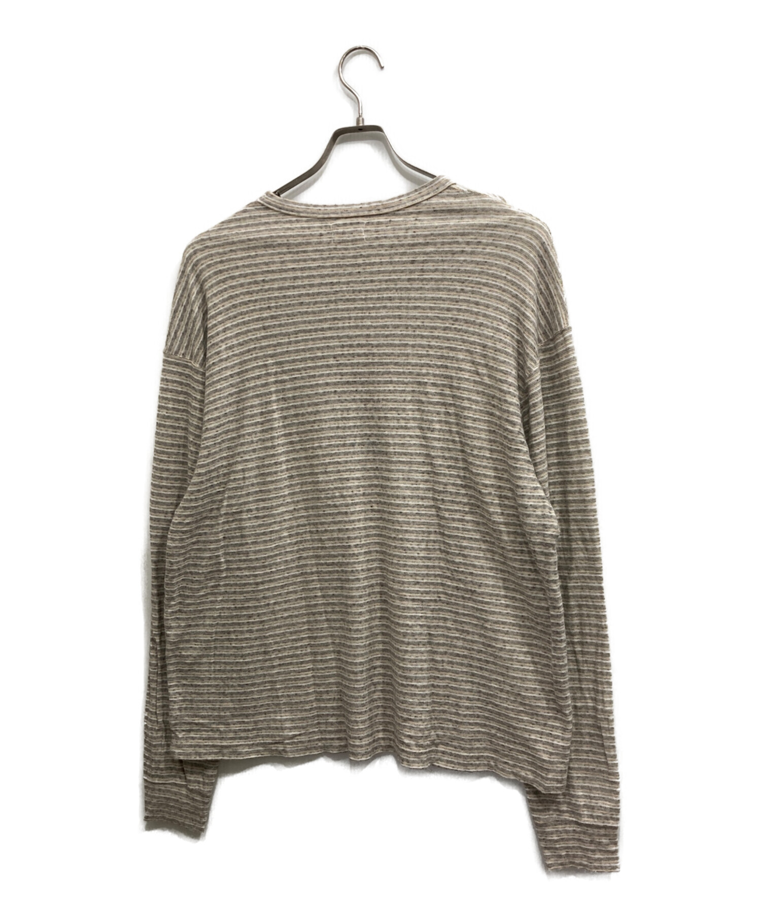 中古・古着通販】Name. (ネーム) INSIDEOUT BORDER LONG SLEEVE TEE