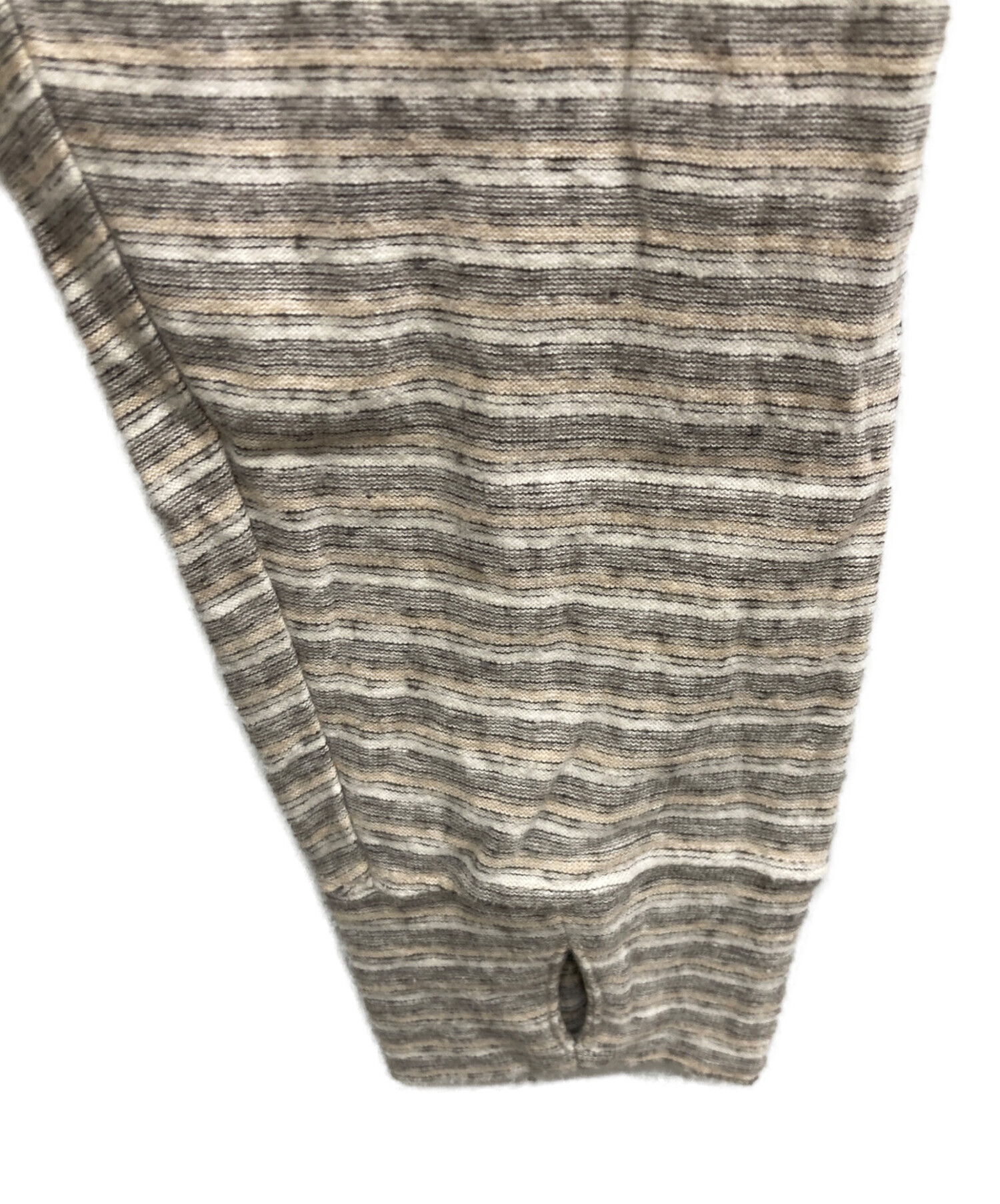 中古・古着通販】Name. (ネーム) INSIDEOUT BORDER LONG SLEEVE TEE