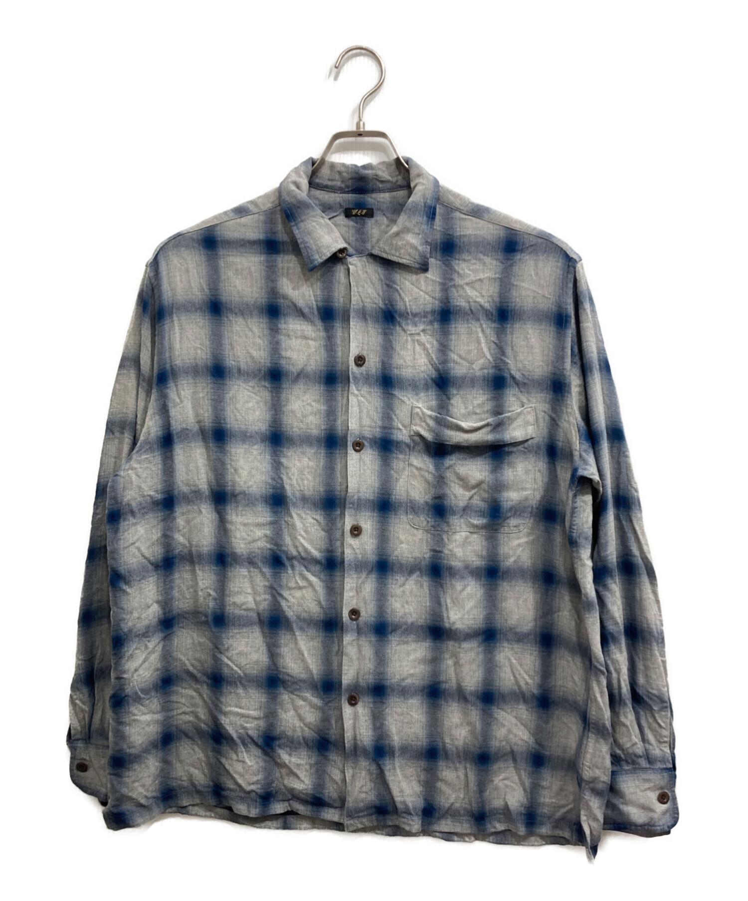 wild life tailor オンブレチェックシャツ ワイルドライフテーラー 中古・古着通販】Wild Life Tailor (ワイルドライフテイラー) オンブレ