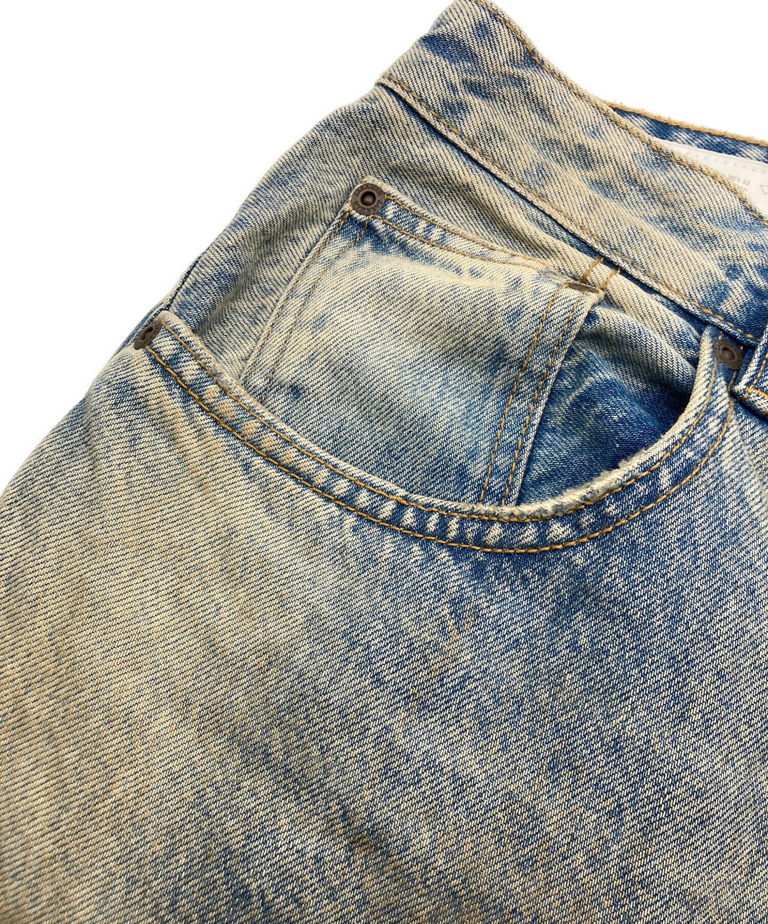 ZARA デニム 中古・古着通販】ZARA (ザラ) ダーディーバギーデニムパンツ ブルー
