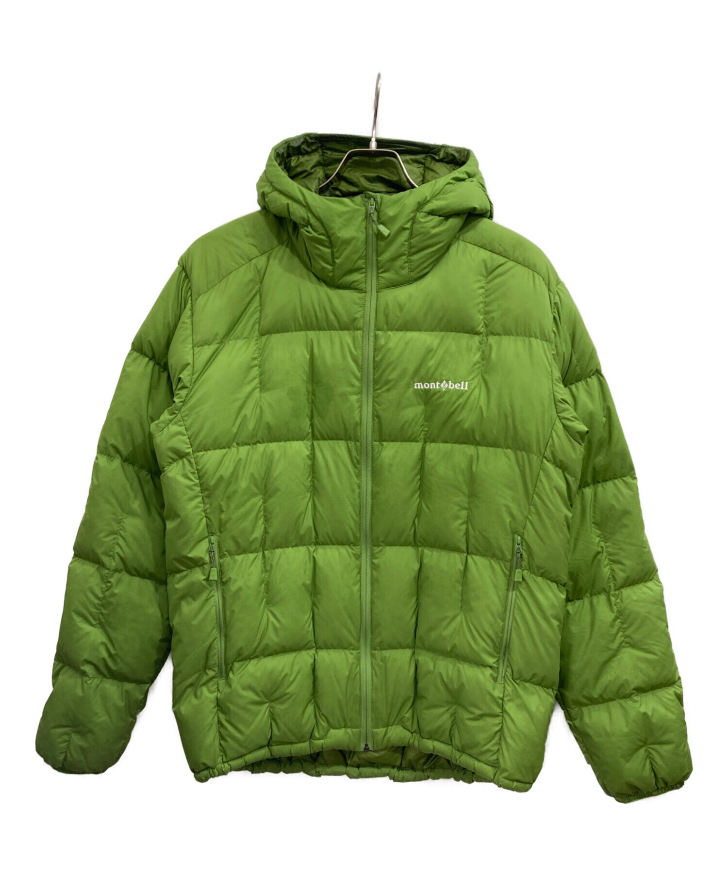 mont-bell ネージュダウン パーカー グリーン 中古・古着通販】mont-bell (モンベル) ネージュダウンパーカ グリーン