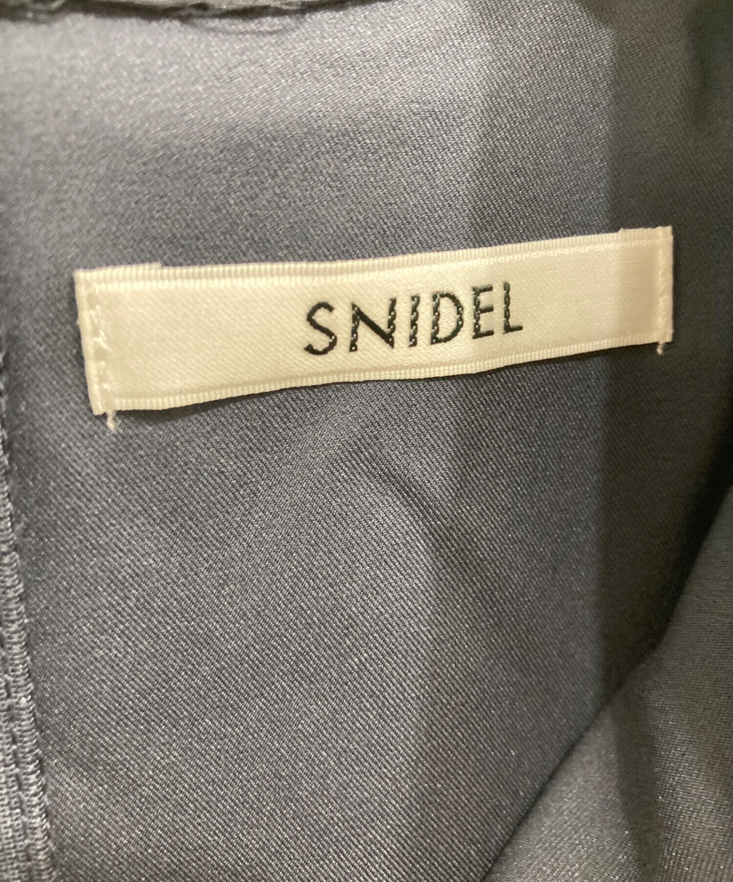 中古・古着通販】Snidel (スナイデル) ツイストワンピース ネイビー 未