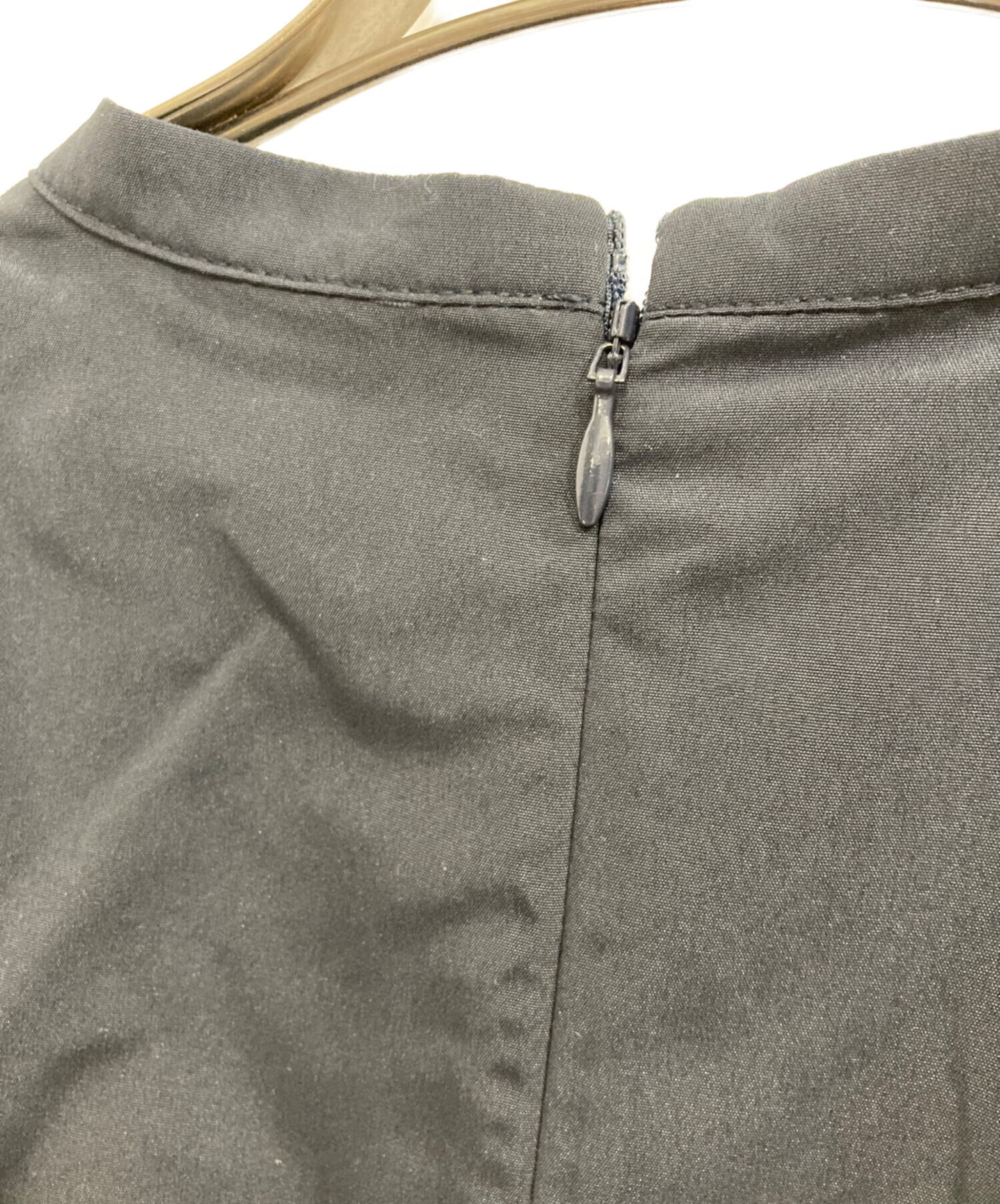 中古・古着通販】Snidel (スナイデル) ツイストワンピース ネイビー 未