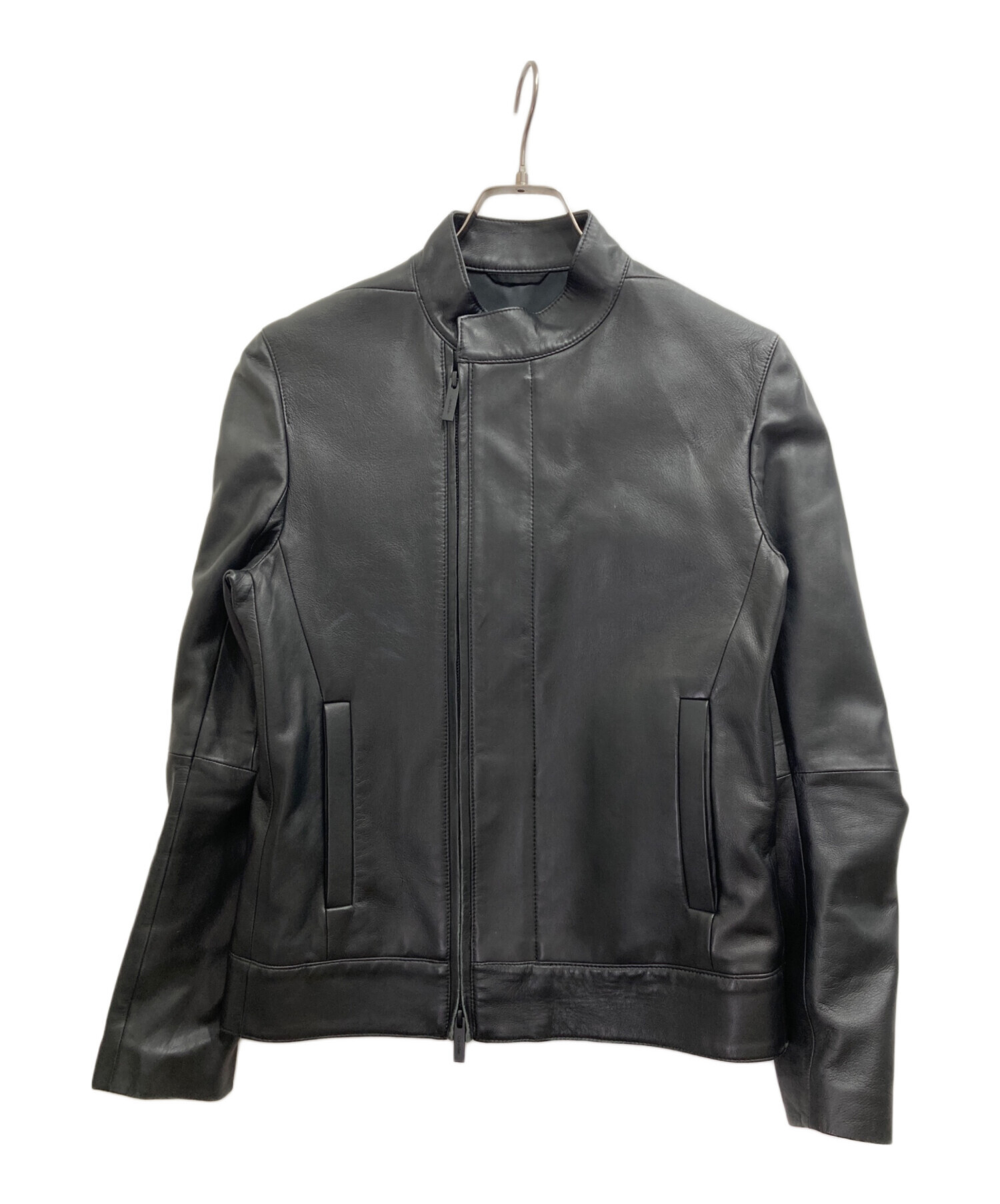 中古・古着通販】Calvin Klein (カルバンクライン) ダブルジップレザー