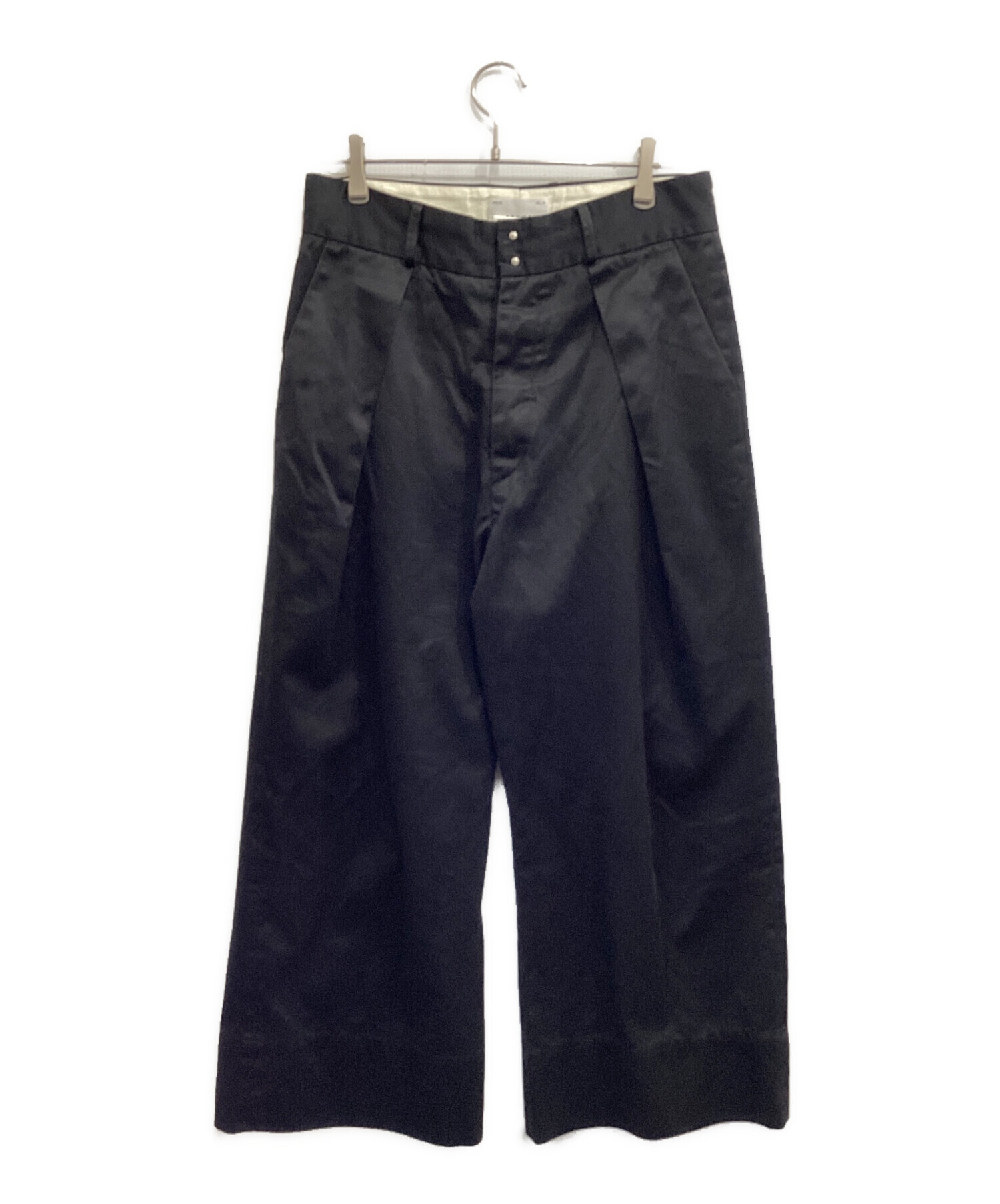 中古・古着通販】SOUMO (ソウモ) ビッグタックワイドチノパンツ