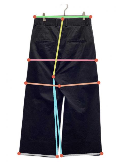 中古・古着通販】SOUMO (ソウモ) ビッグタックワイドチノパンツ