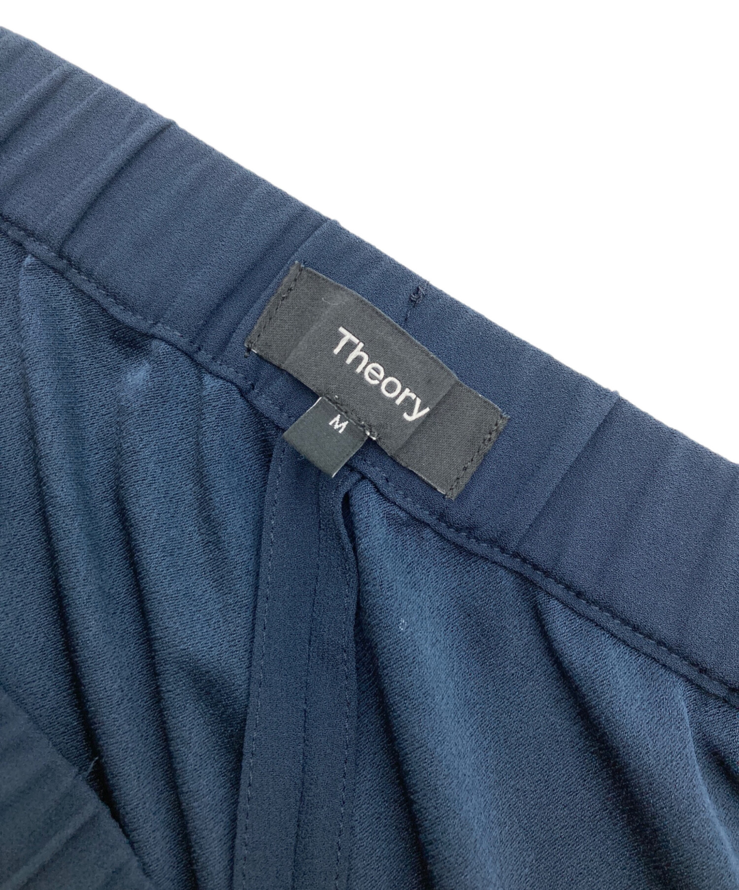 中古・古着通販】theory (セオリー) イージーパンツ ネイビー サイズ:M