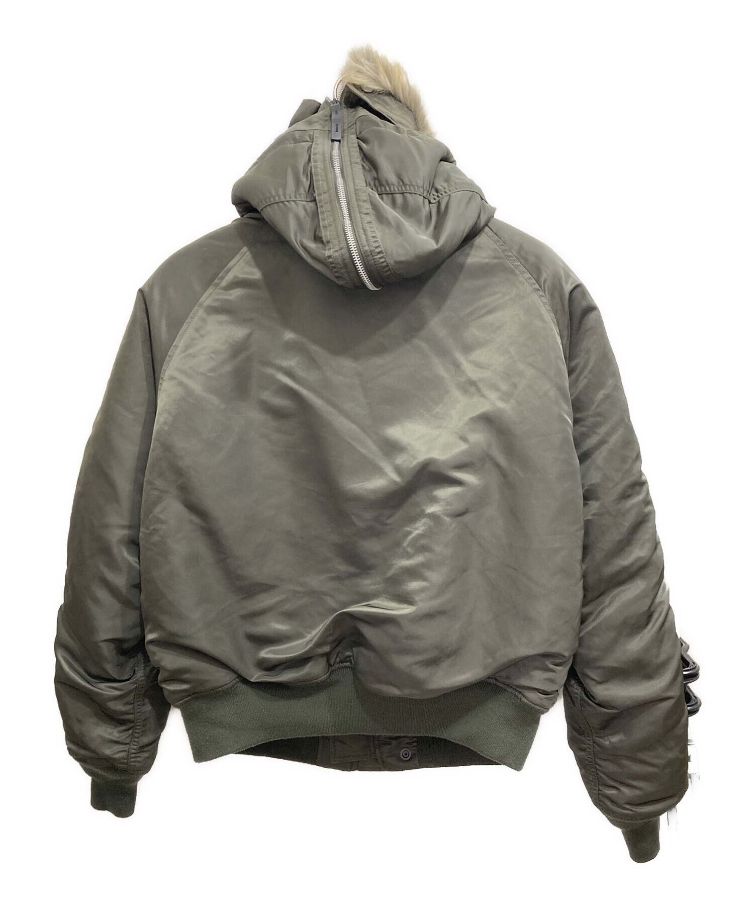 中古・古着通販】ALPHA (アルファ) N-2B フライトジャケット オリーブ