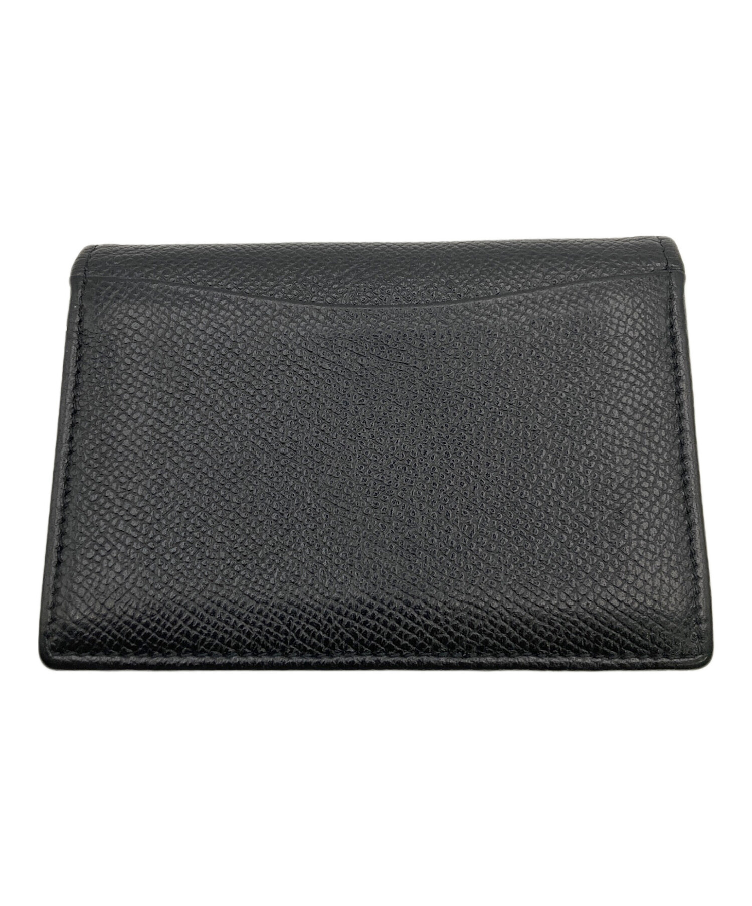 未使用✨ブルガリ　レザー ケース ブラック 中古・古着通販】BVLGARI (ブルガリ) レザーカードケース ネイビー