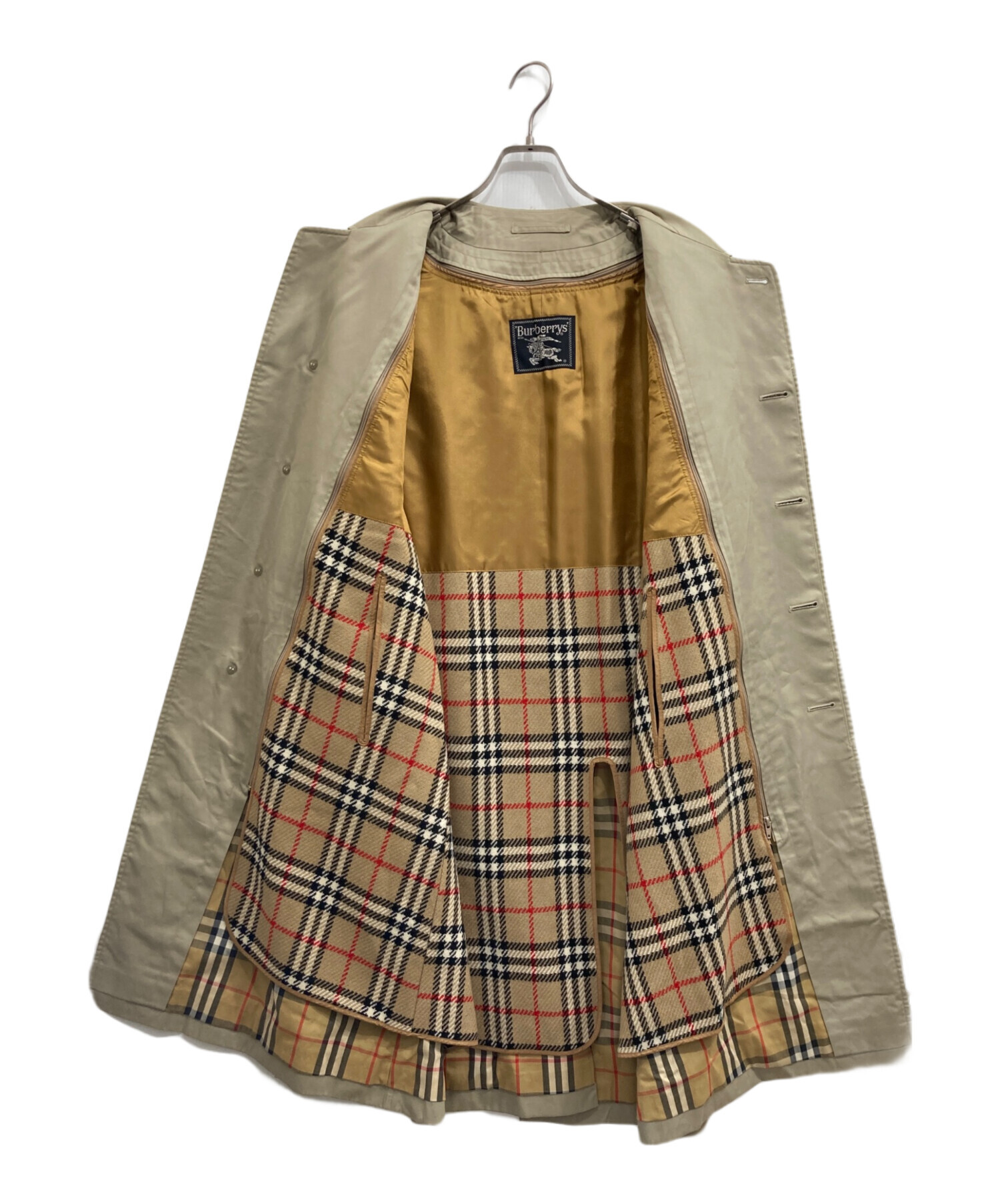 中古・古着通販】Burberry's (バーバリーズ) ライナー付き裏地ノヴァ
