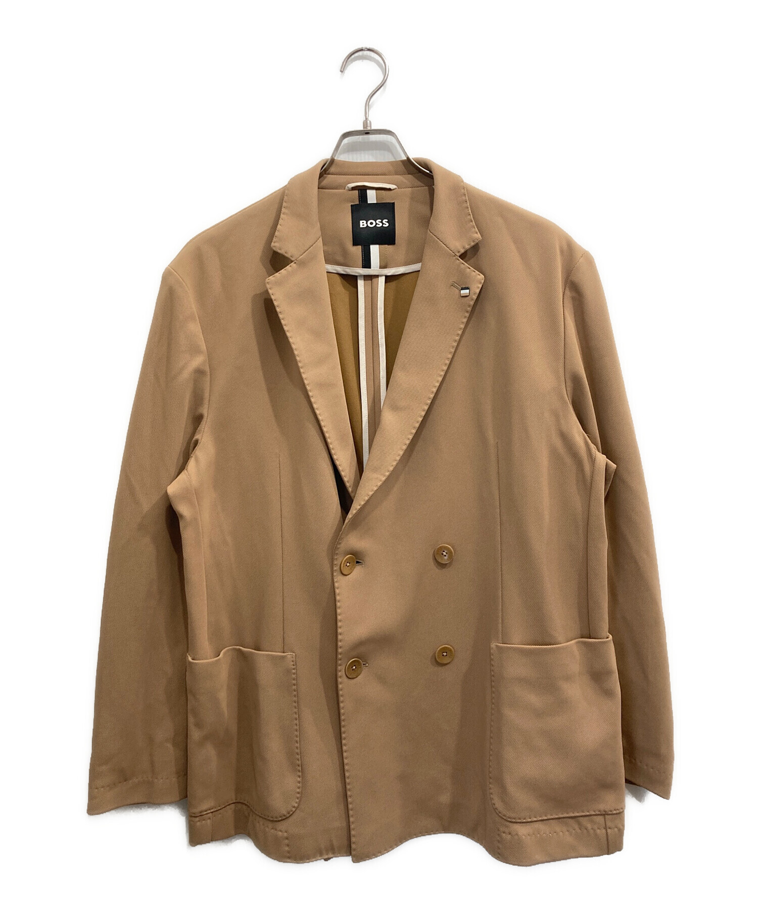 中古・古着通販】BOSS (ボス) ダブルブレストジャケット ベージュ