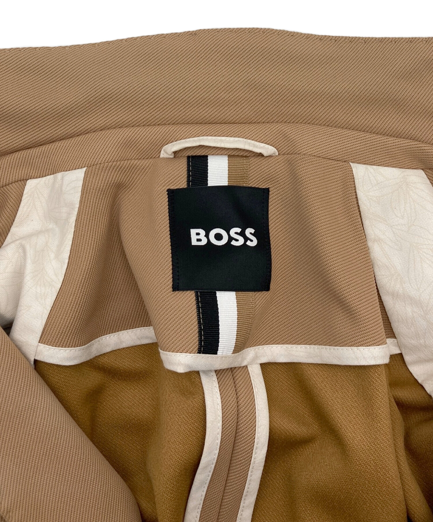 中古・古着通販】BOSS (ボス) ダブルブレストジャケット ベージュ 