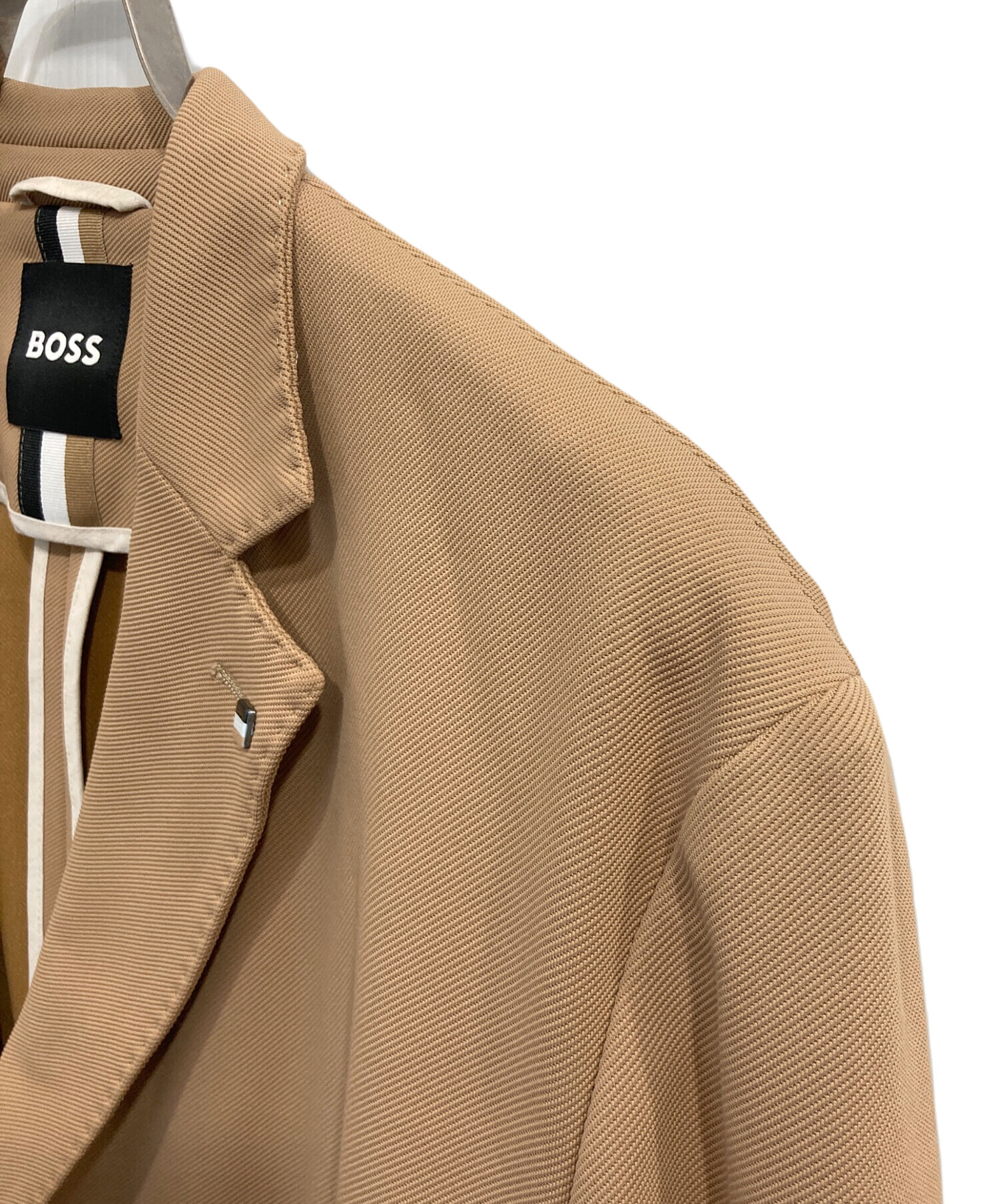 中古・古着通販】BOSS (ボス) ダブルブレストジャケット ベージュ