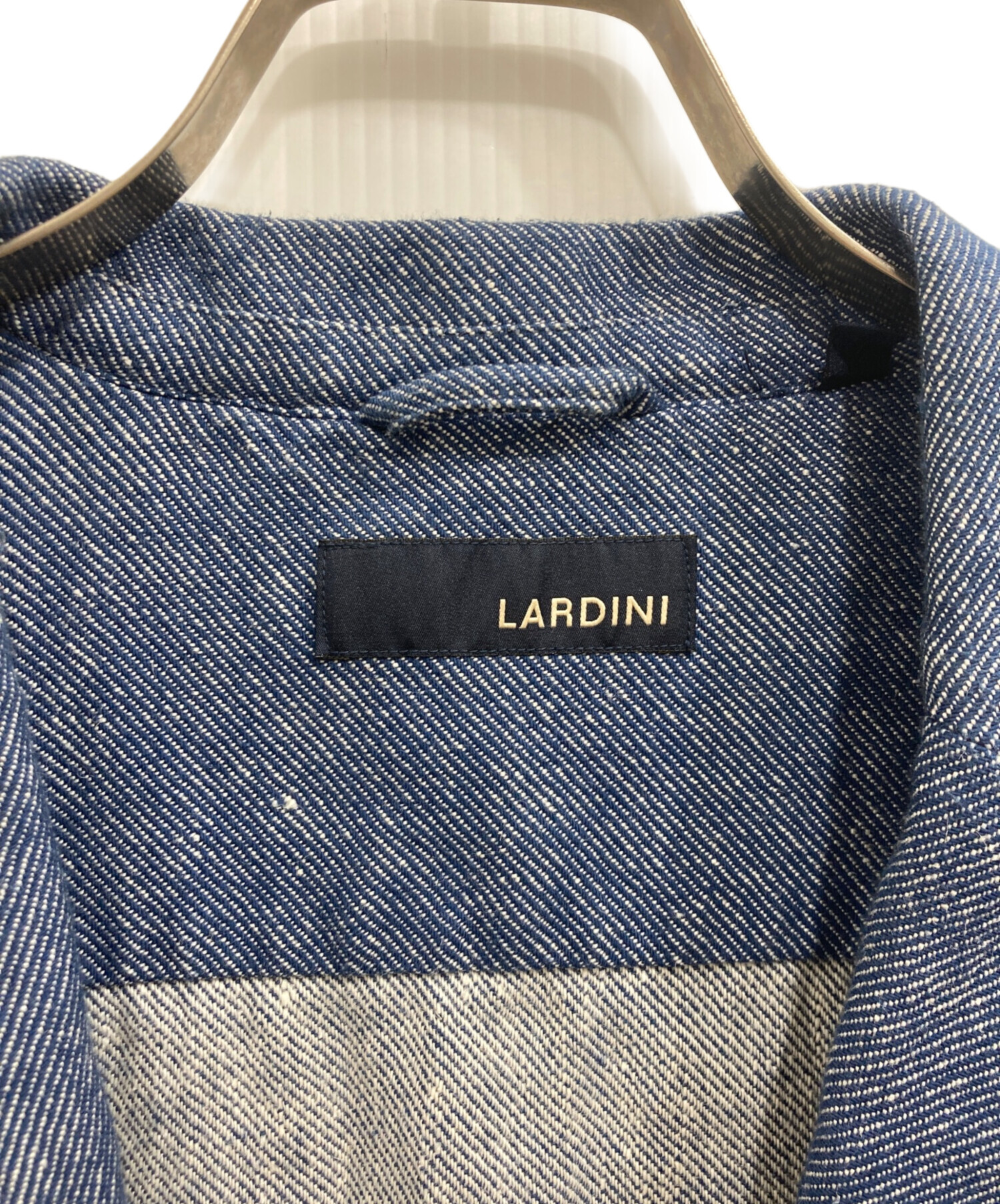 中古・古着通販】LARDINI (ラルディーニ) デニムテーラードジャケット