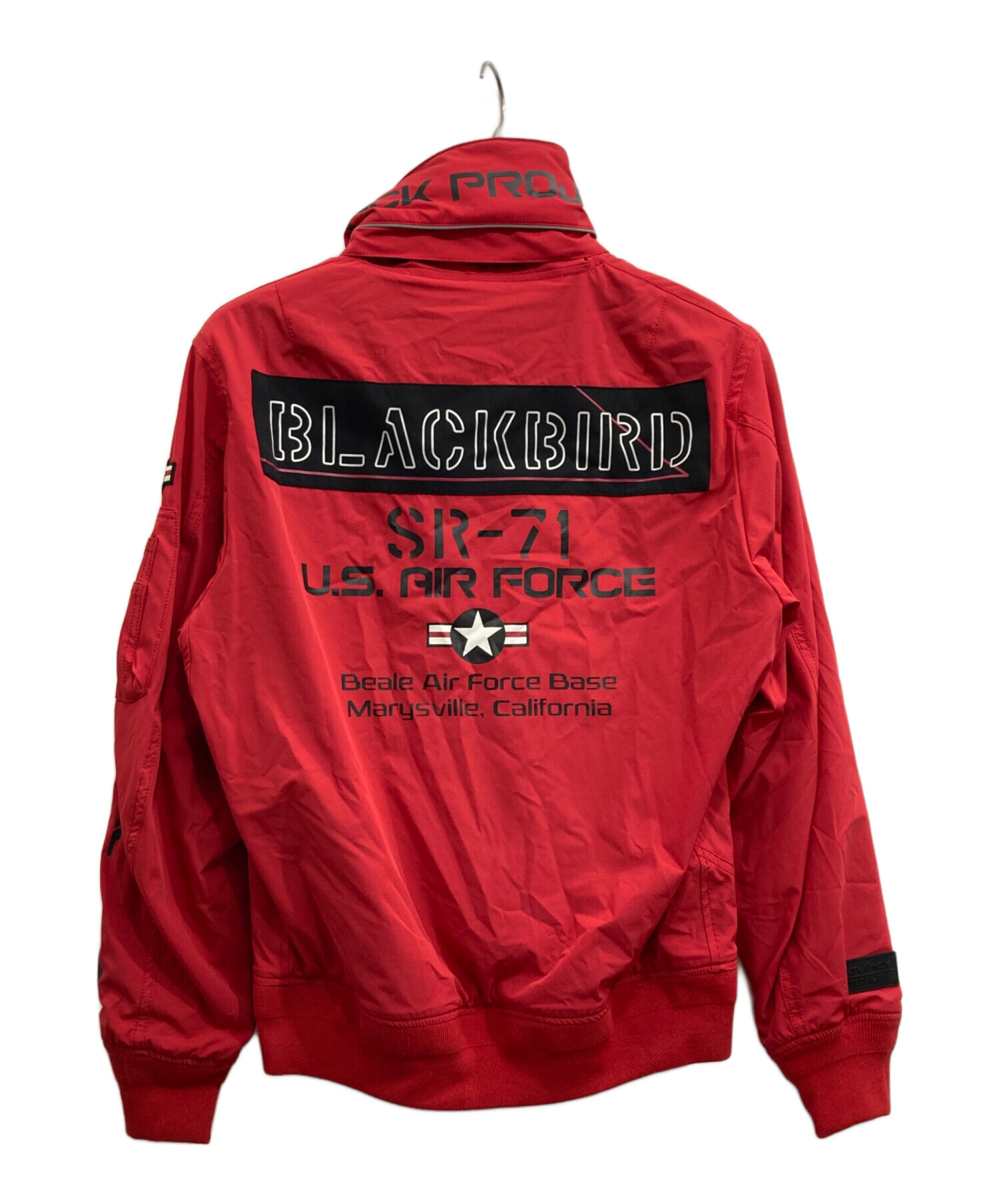 中古・古着通販】AVIREX (アヴィレックス) BLACKBIRD STAND ZIP JKT