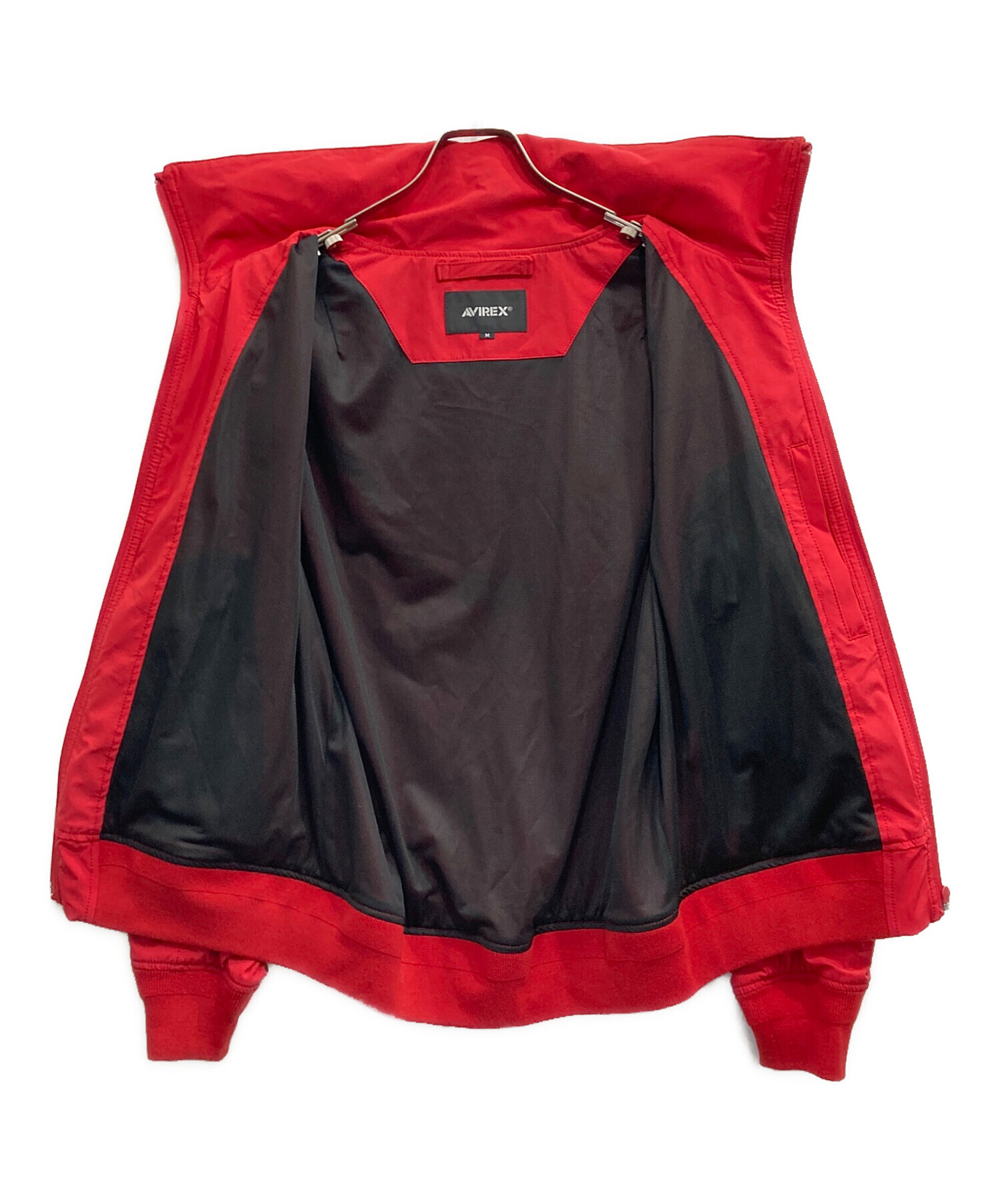 中古・古着通販】AVIREX (アヴィレックス) BLACKBIRD STAND ZIP JKT