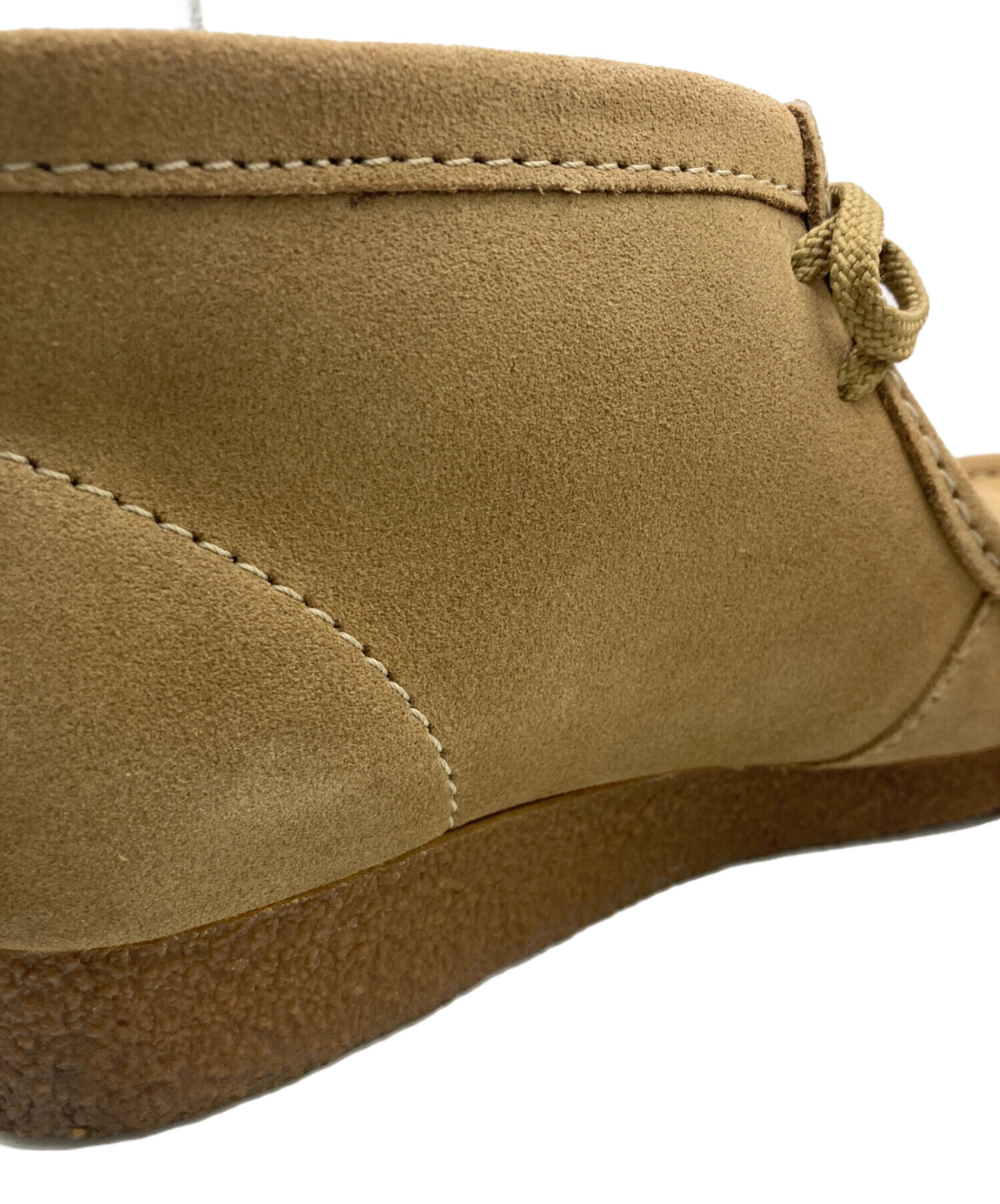 新品未使用!!Clarks shacre boot ベージュ スエード モカシン 中古・古着通販】CLARKS (クラークス) SHACRE BOOTモカシンブーツ