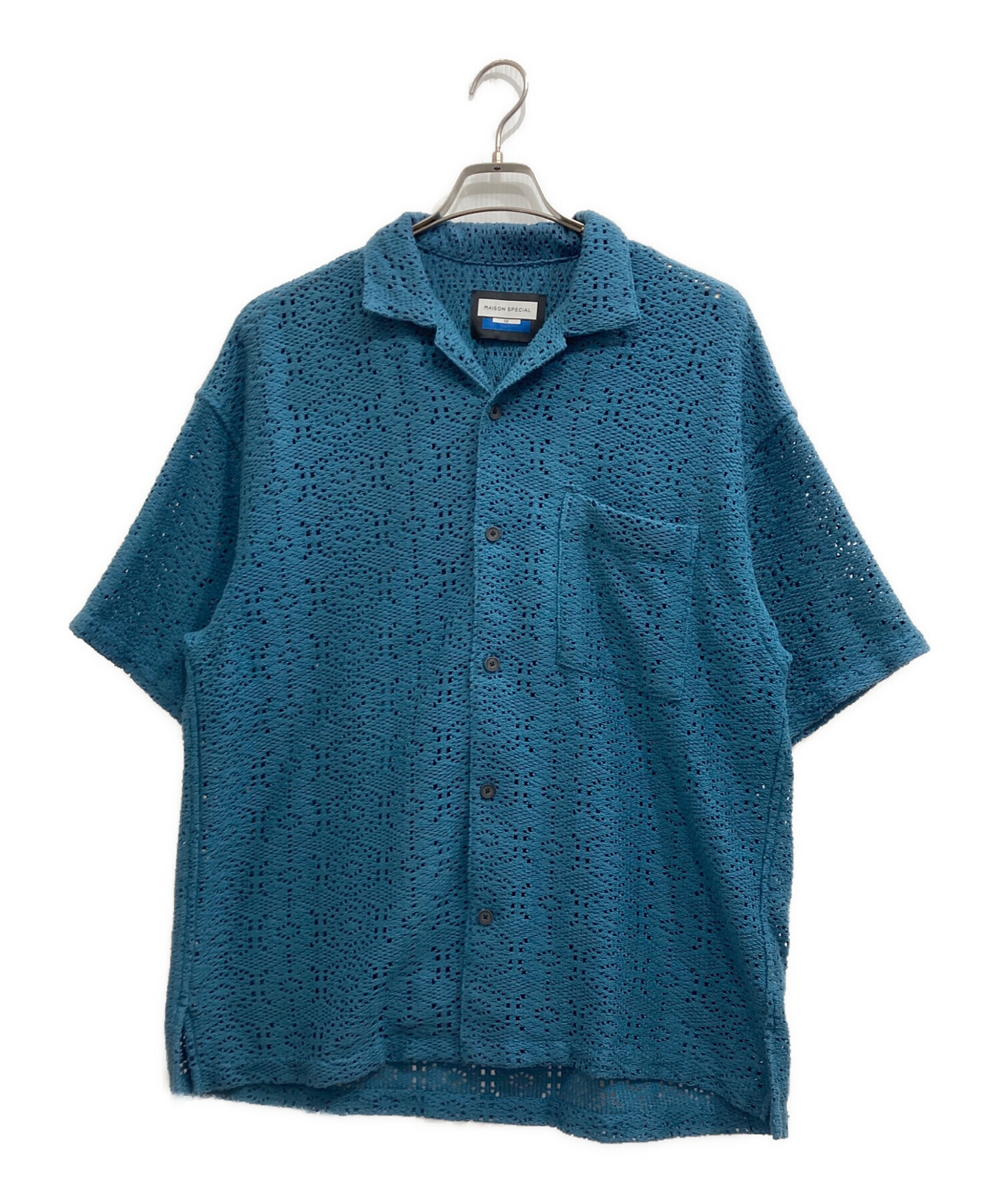 メゾンスペシャル　1度着　美品　シャツ 中古・古着通販】MAISON SPECIAL (メゾンスペシャル) Crochet Like