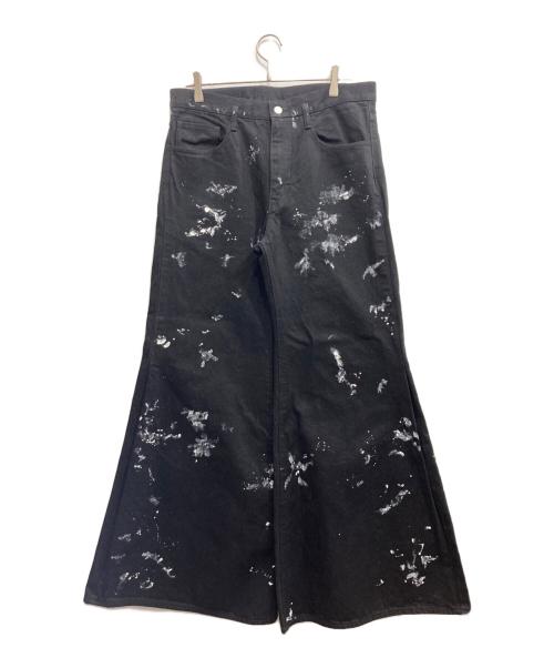 SHINYA KOZUKA シンヤコズカ デニムパンツ M インディゴ(デニム) 【古着】【中古】 中古・古着通販】SHINYA KOZUKA (シンヤコズカ) PAINTED ORDINARY CITY