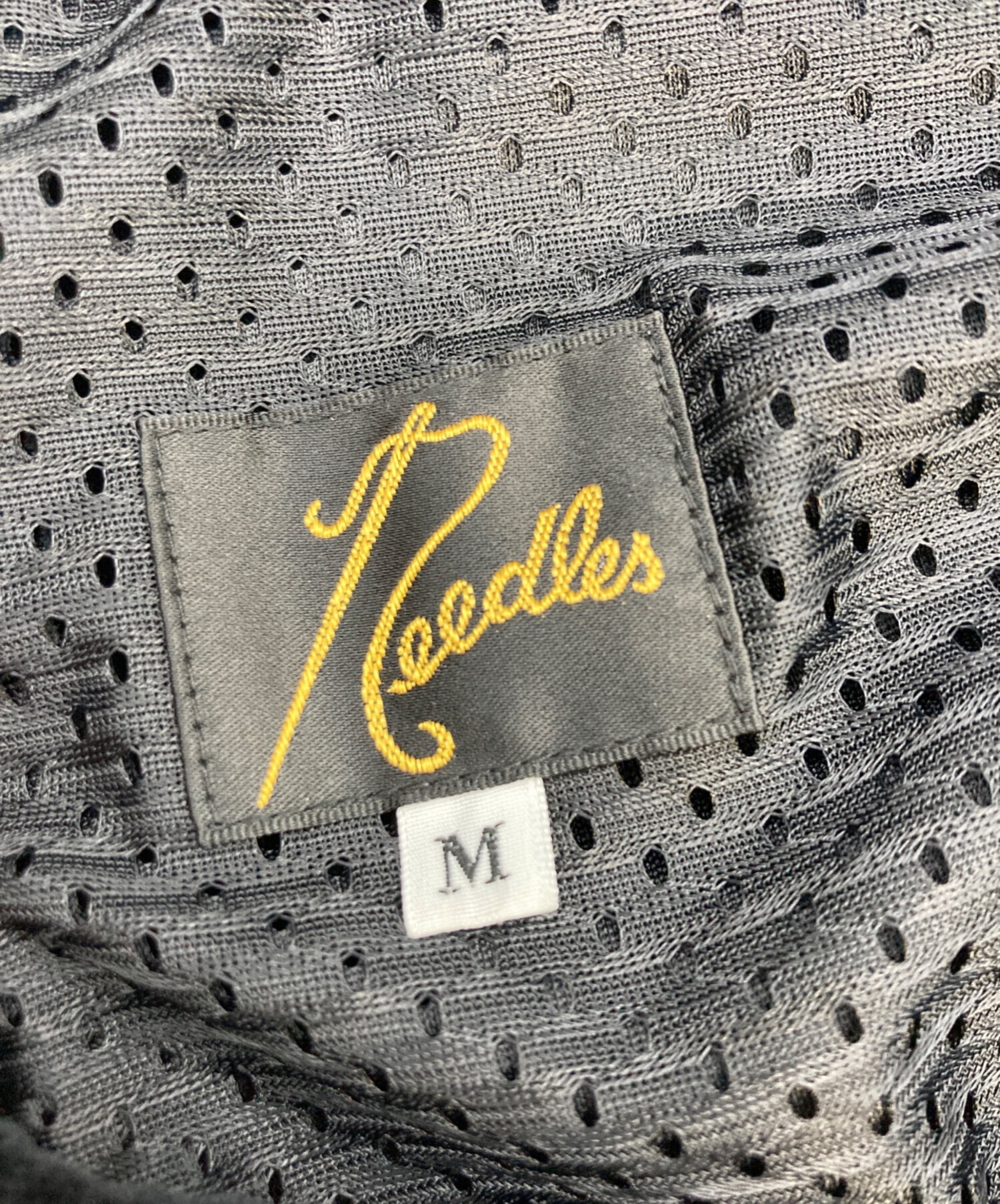 中古・古着通販】Needles (ニードルズ) ベロアトラックパンツ ブラック
