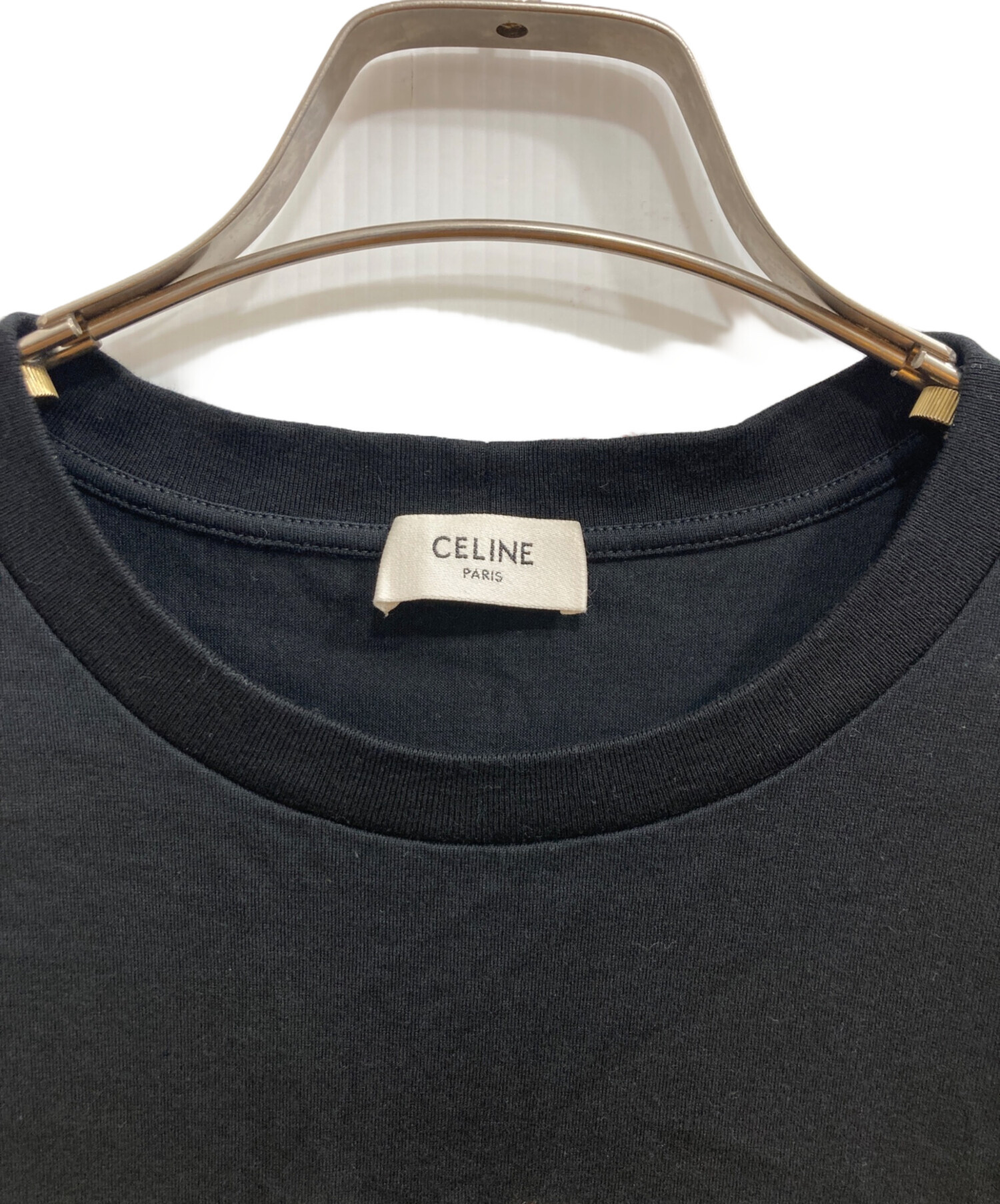 中古・古着通販】CELINE (セリーヌ) ラインストーンロゴルーズフィット