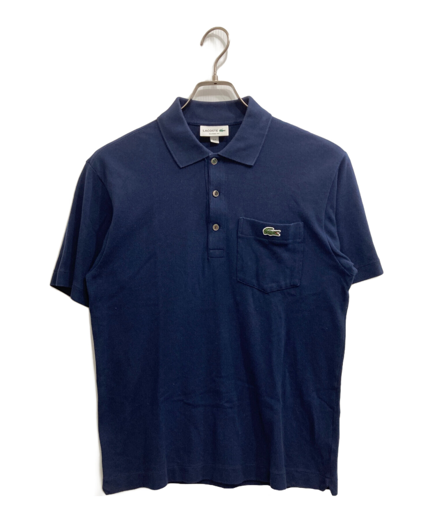 LACOSTE 新品未使用 中古・古着通販】LACOSTE (ラコステ) ポロシャツ ネイビー サイズ:S