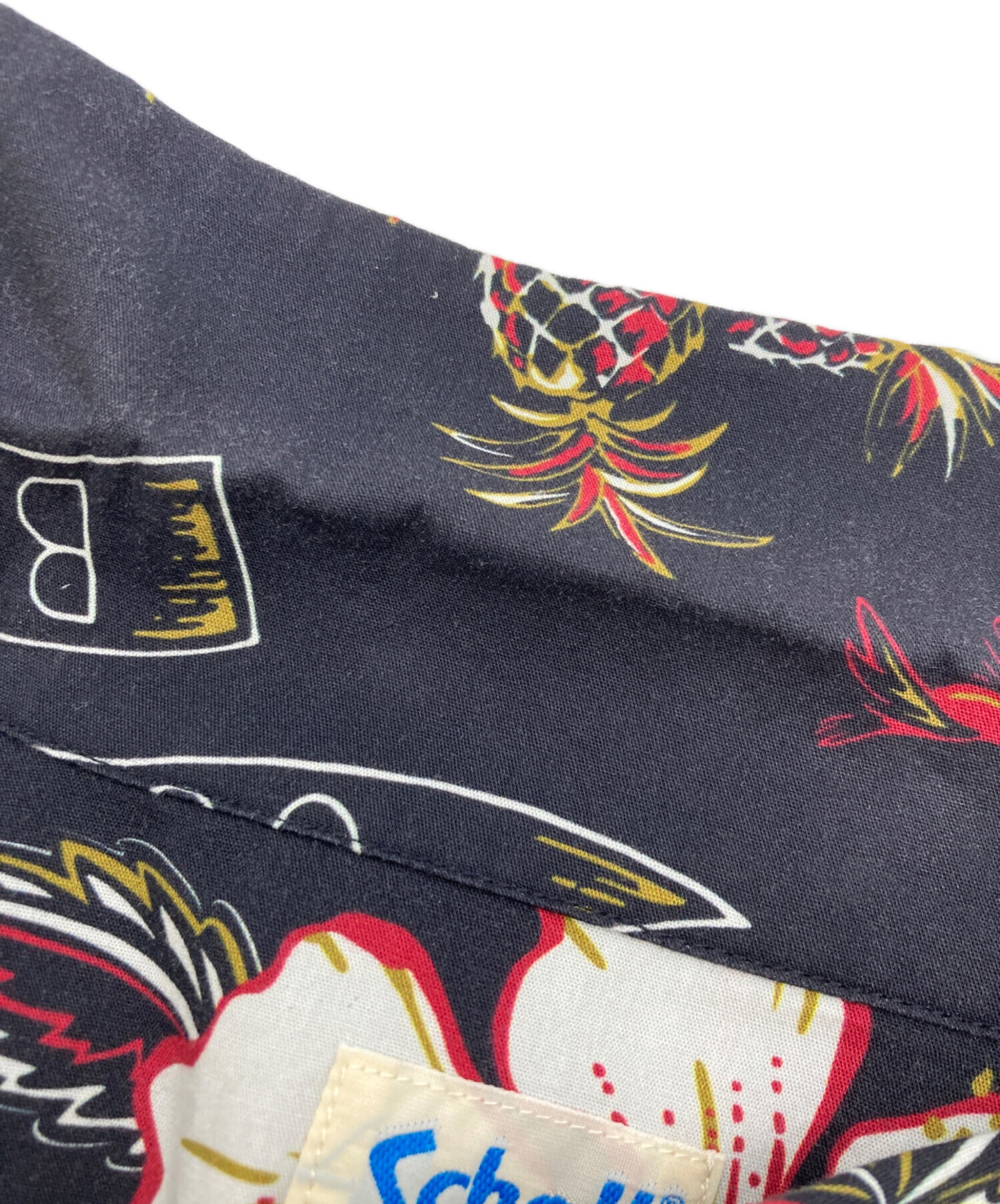 中古・古着通販】Schott (ショット) RANDOM SKULL アロハシャツ