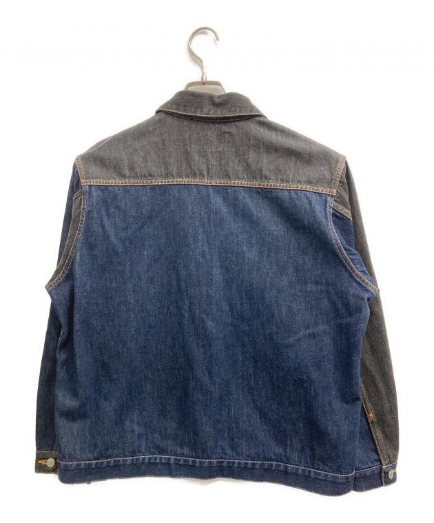 中古・古着通販】NEPENTHES (ネペンテス) バイカラーデニムジャケット 