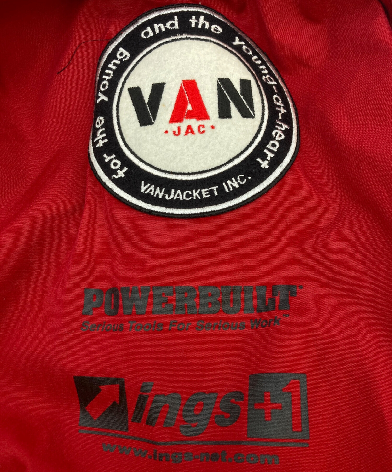 中古・古着通販】VAN JACKET (ヴァン ジャケット) ナイロンワッペン