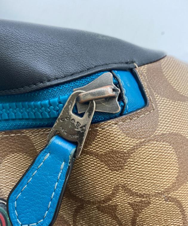 中古・古着通販】COACH (コーチ) シグネチャー ウエストポーチ